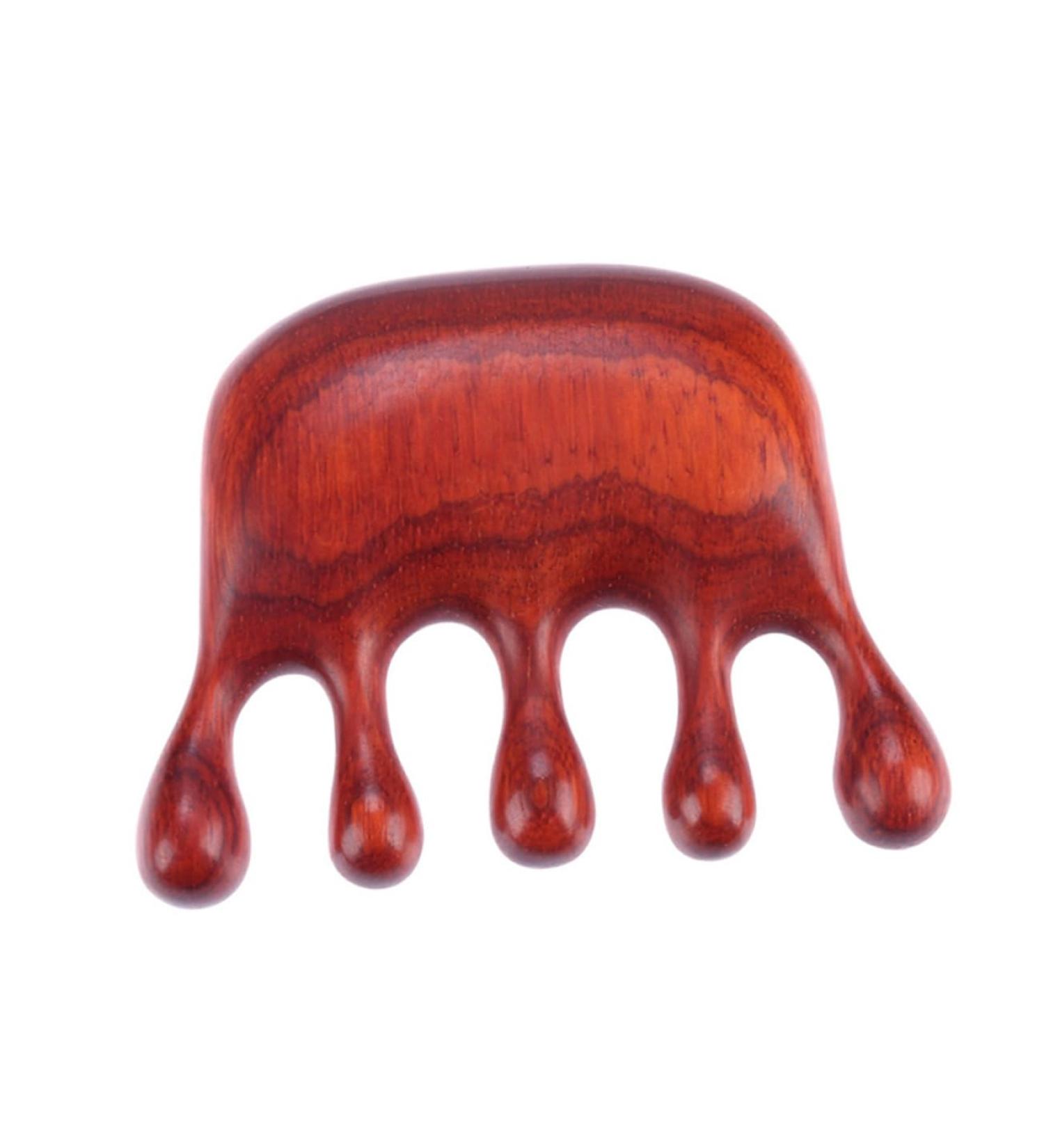 Magiclulu Wooden Massage Comb - Scalp Massager & Hair Comb for Improved Circulation | International Shipping Available - Buy Online on GoSupps.com