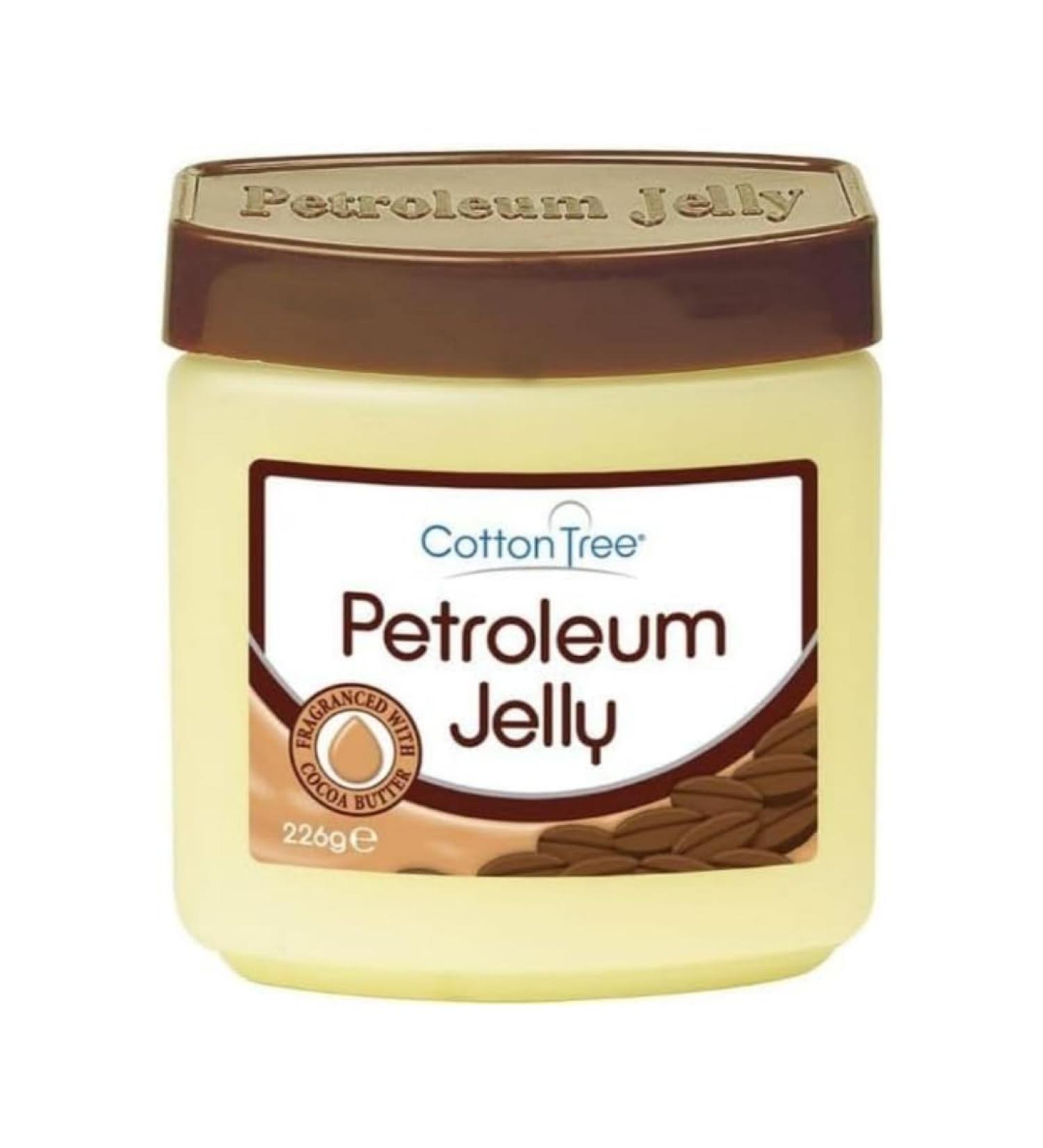 Sotl Cotton Tree Jumbo Petroleum Gel with Cocoa Butter Deeply Moisturizing Multi-Use for Dry Skin Cracked Heels & Lip Care 8 oz - Buy Online on GoSupps.com