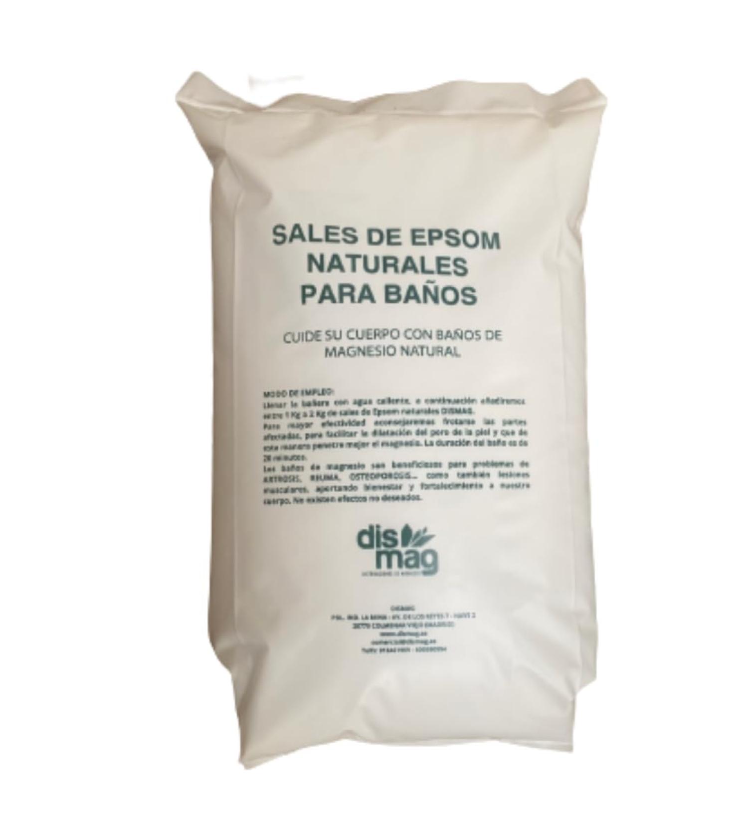 DISMAG Epsom salt for bath Epsom salt in 10kg bag size Bath and personal care Concentrated source of natural magnesium 100 pure bath salts Ideal for muscle relaxation - Buy Online on GoSupps.com