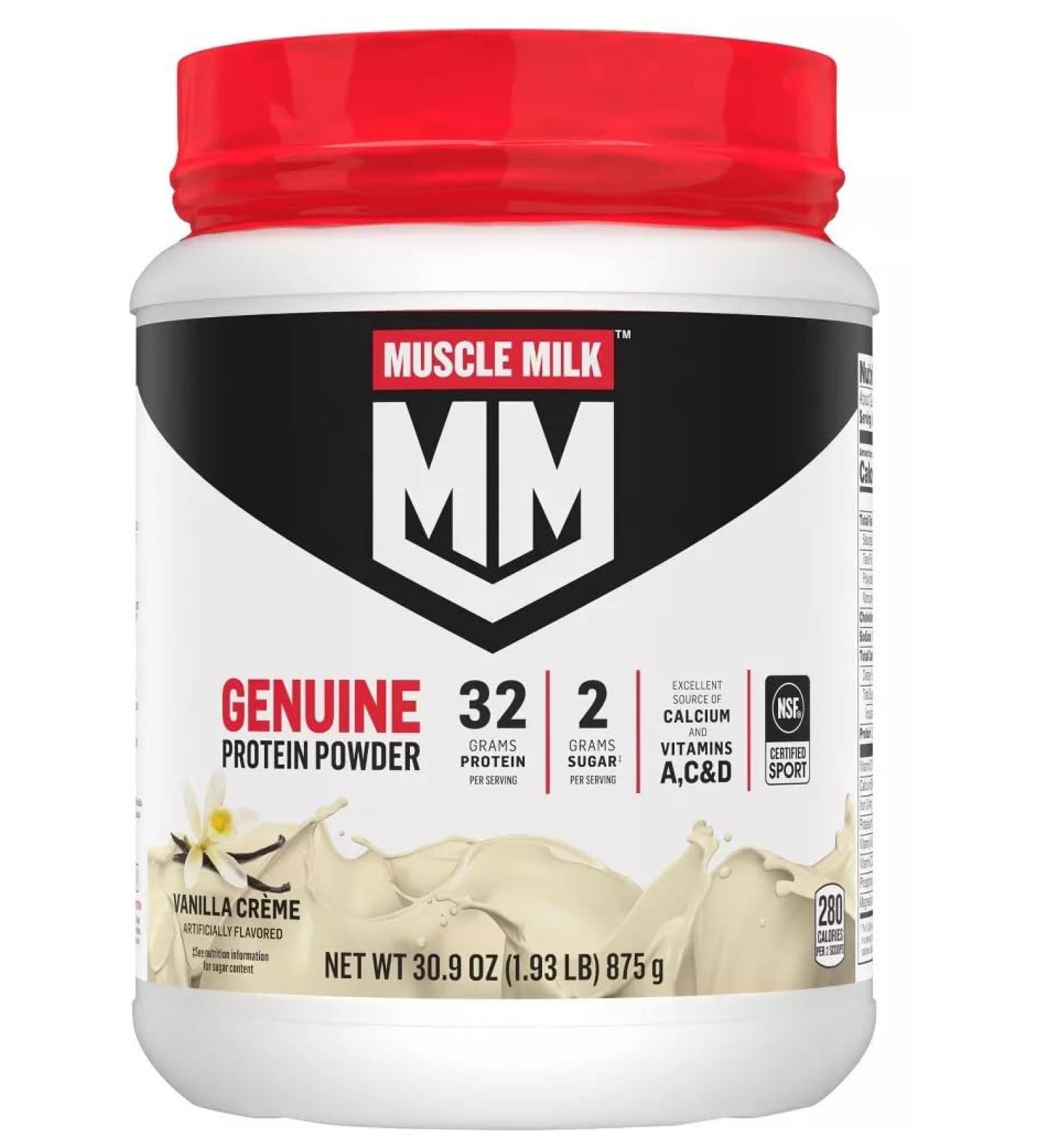 Muscle Milk Lean Muscle Vanilla Creme Protein Powder 1.93 Pound (Pack of 1)