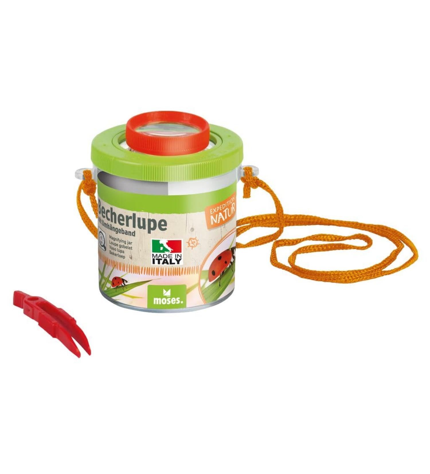 moses 9662 - Expedition Nature magnifying glass with strap