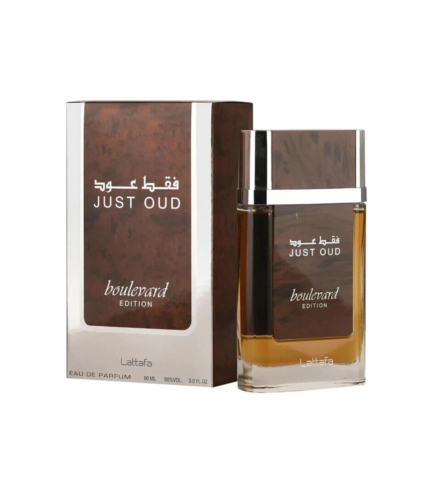 Just Oud Boulevard Eau De Parfum EDP For Men & Women Spray 100ML-3.4Floz Unisex Premium Imported Fragrances of Spray Scent