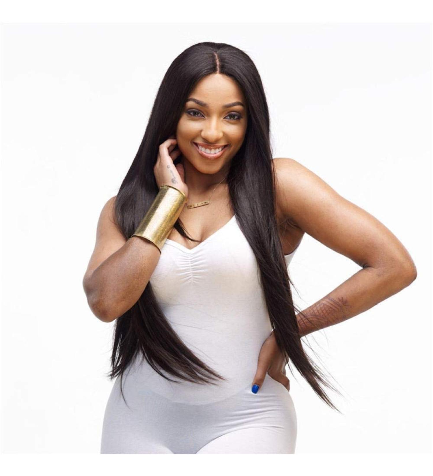 Shop European & American Long Straight Black Chemical Fiber Wigs | Dark Brown Headgear - Buy Online on GoSupps.com