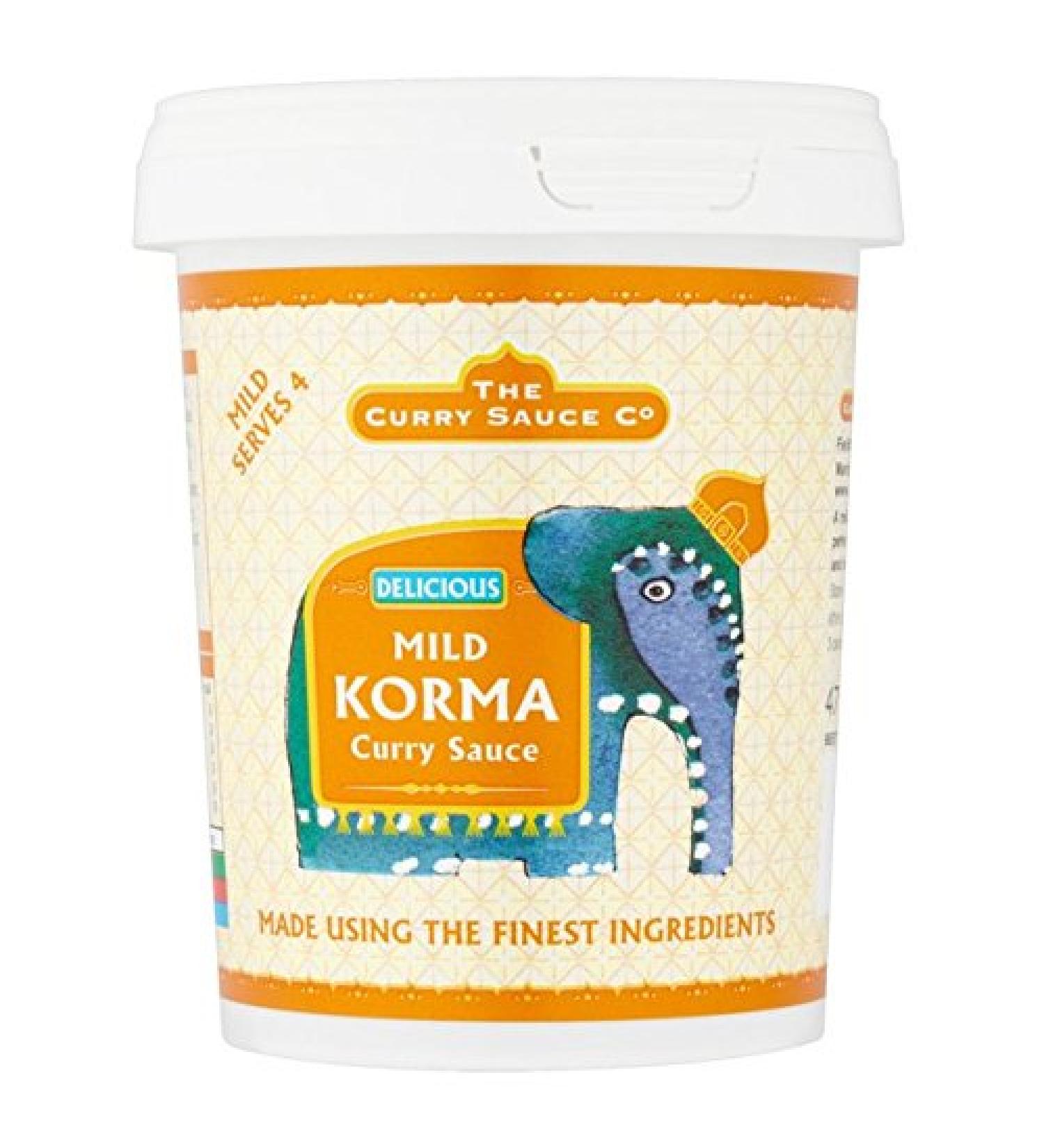 Die Curry Sauce Co. Die Curry Sauce Co. Korma Curry Sauce 475 g