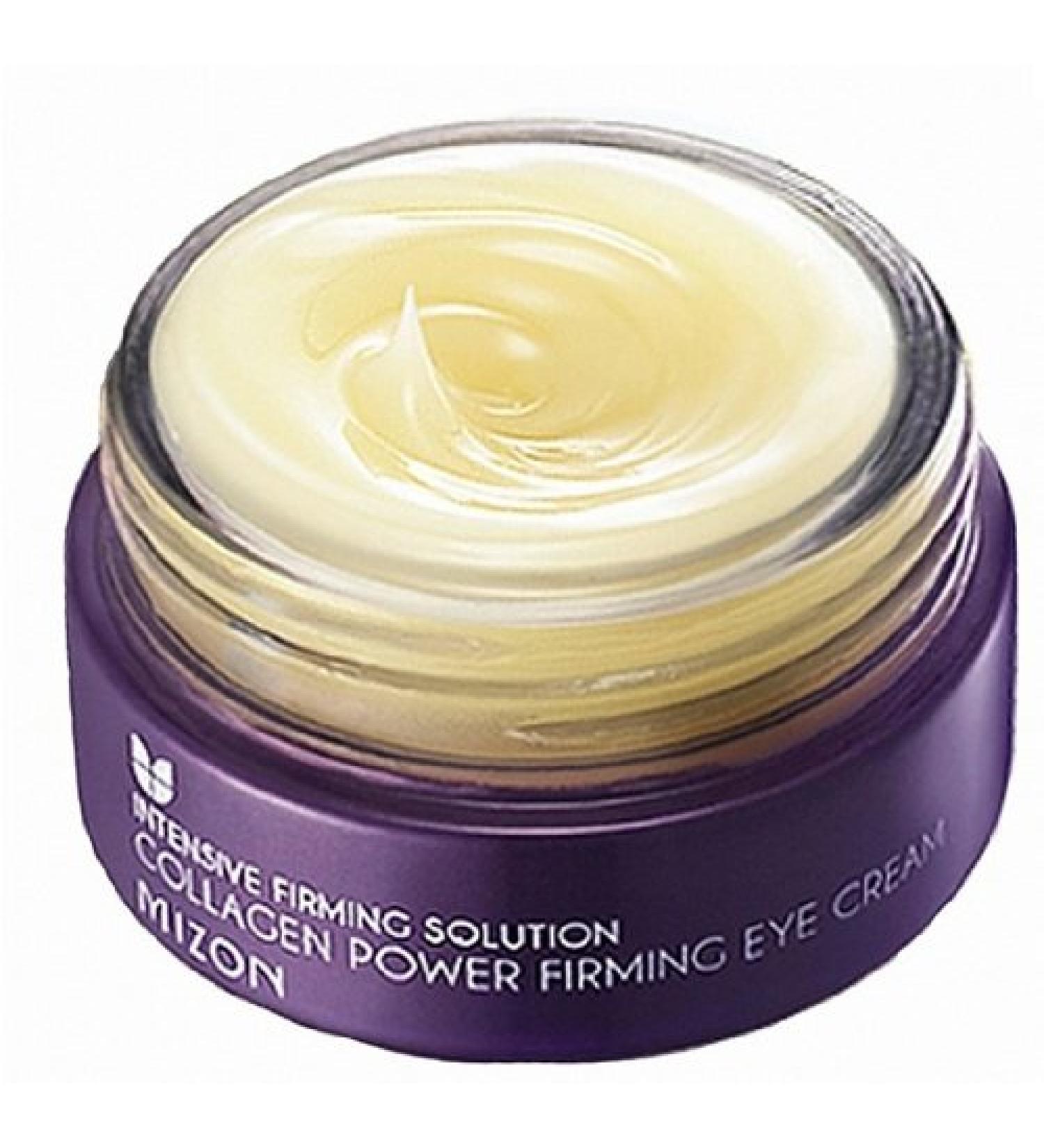 KOREAN COSMETICS MIZON_ Collagen Power Firming Eye Cream 20ml (collagen eye cream anti-wrinkle skin self-sustaining low irritation moisturizing) 001KR