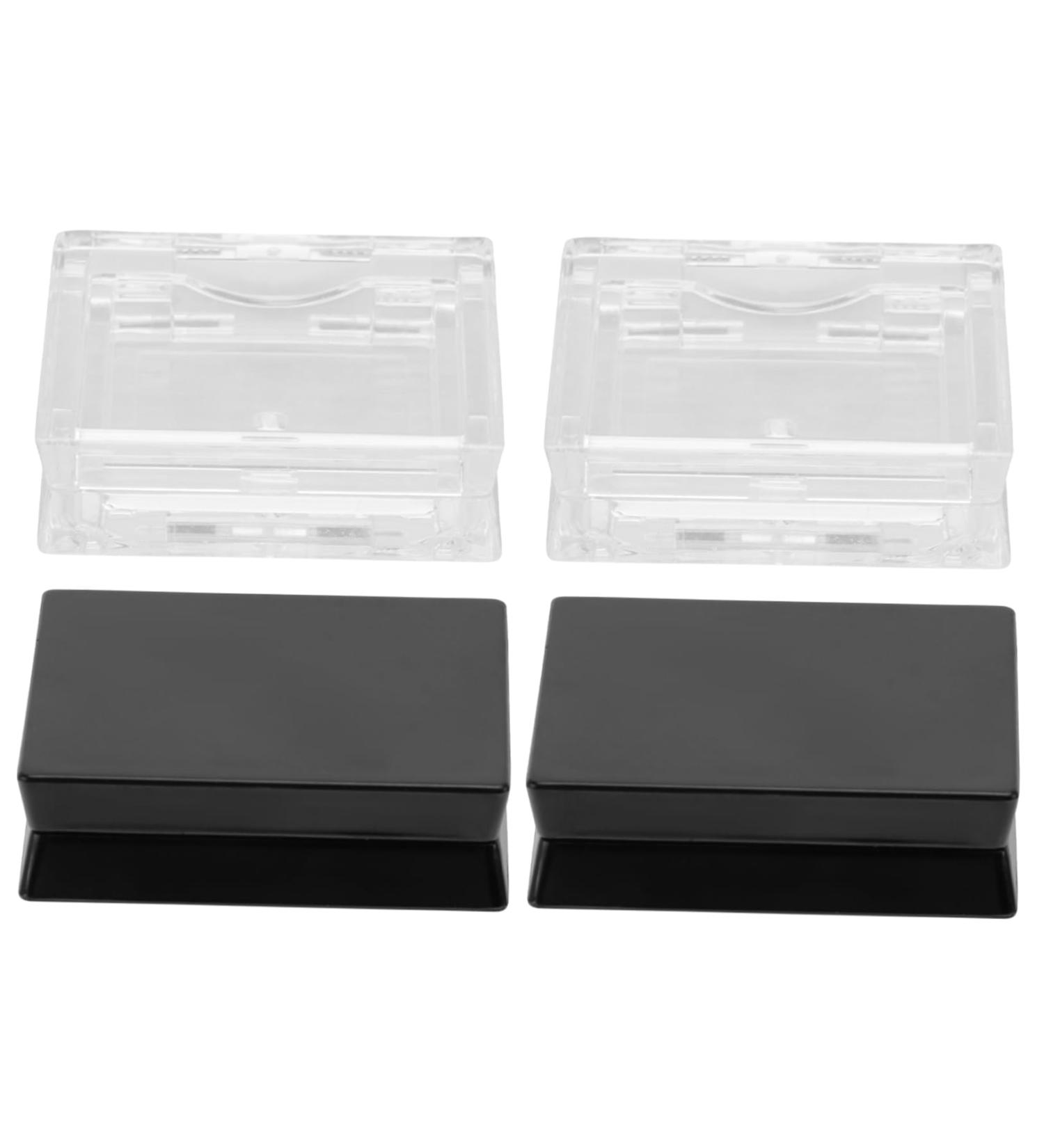 DOITOOL Makeup Pallette 4pcs Box Eye Shadow Box Eyeshadow Cosmetic Cases for Traveling Empty Lipstick Case Organizer Mini - Buy Online on GoSupps.com