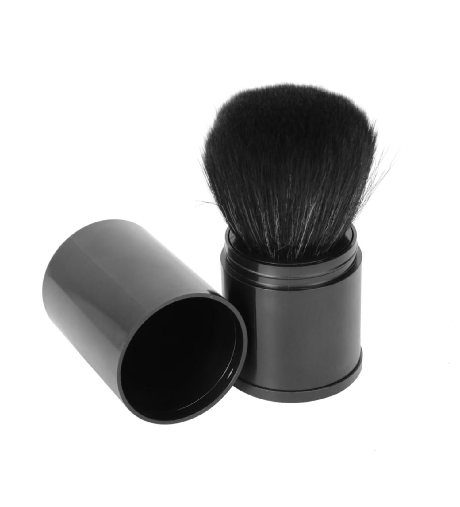 Housoutil Cosmetics Blush Brush Highlighter Liquid Foundation Brush Face Powder Puff Face Makeup Foundation Bronzer Makeup Powder Puff Travel Single Head Shower Stool - Buy Online on GoSupps.com