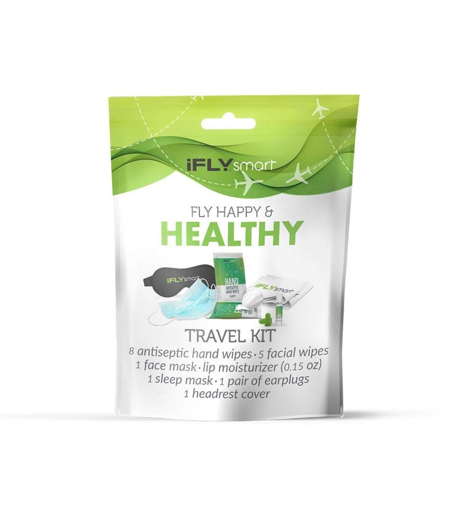 iFLYsmart Fly Happy & Healthy Travel Kit | Essential Travel Accessories for International Journeys - Buy Online on GoSupps.com