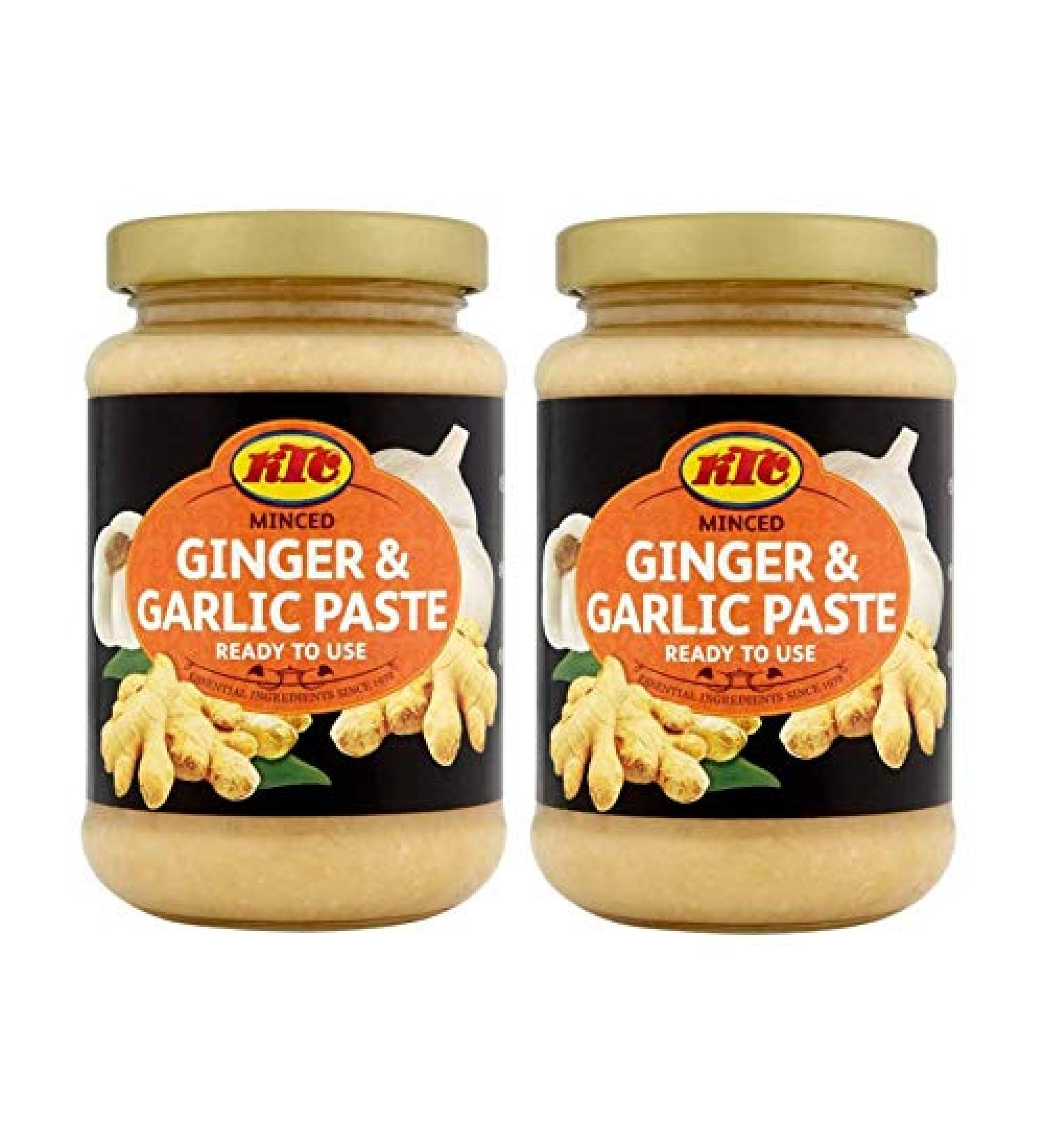 KTC Ltd KTC Garlic & Ginger Paste 210g Pack of 2