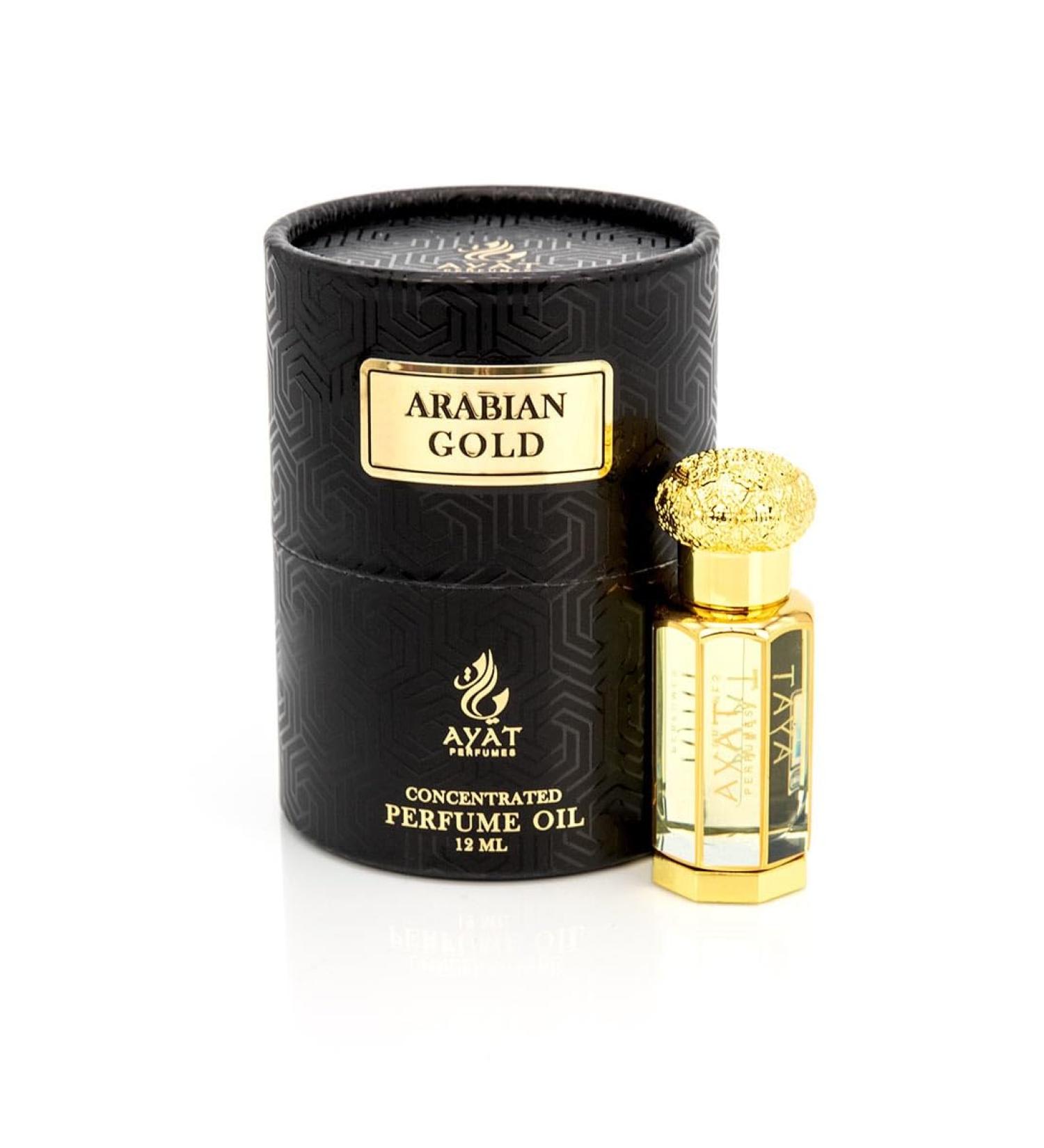 AYAT PERFUMES Alcohol-Free Unisex Attar 12ml - Long Lasting Arabian Fragrance Oil - Elegant Box Packaging - Made in Dubai - Buy Online on GoSupps.com