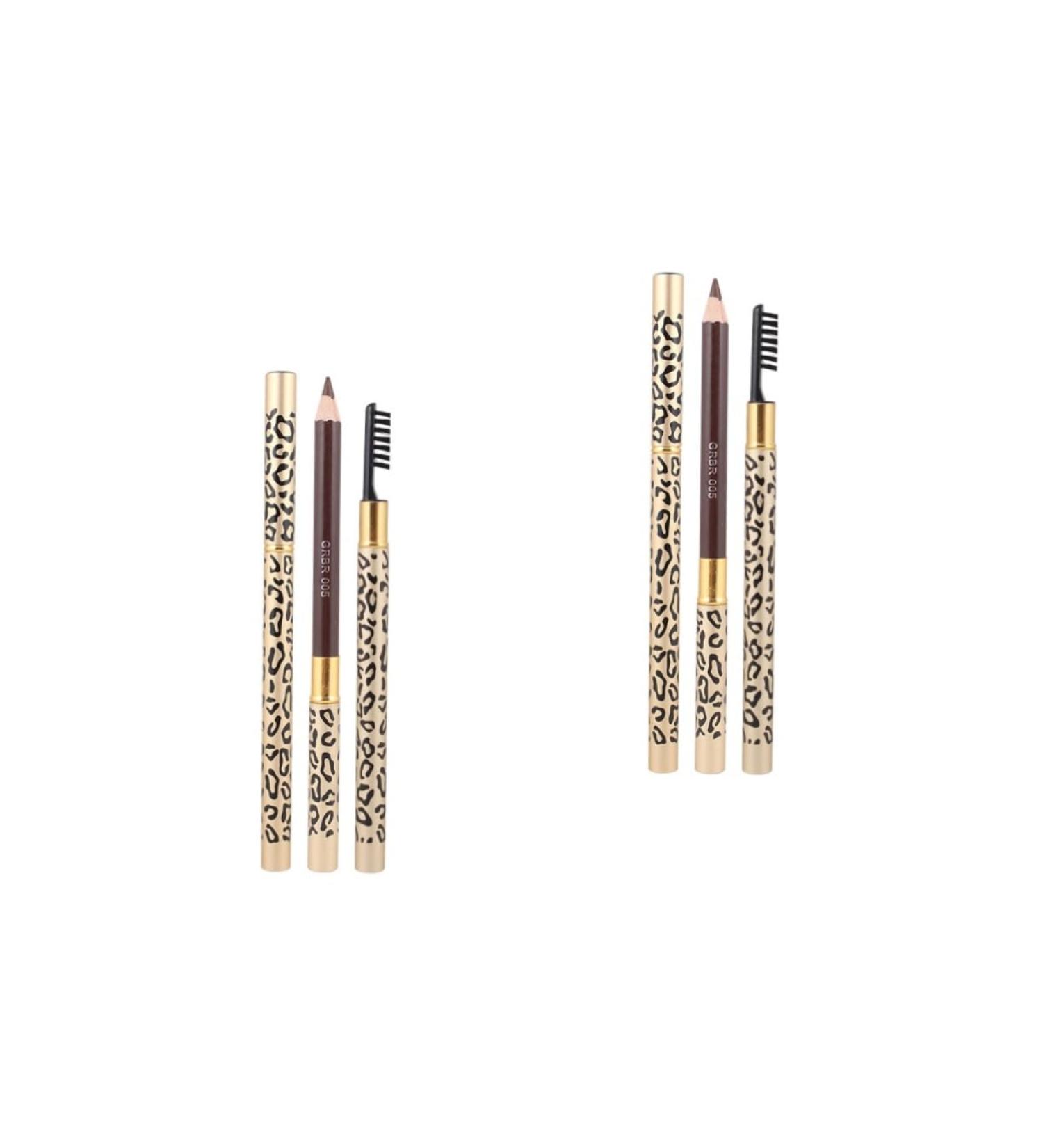 Balacoo 4 Pcs Makeup Eyeliner Eyebrow Pencil with Brush Eyebrow Pencil Brush Miss Lasting Eyebrow Brush - Buy Online on GoSupps.com