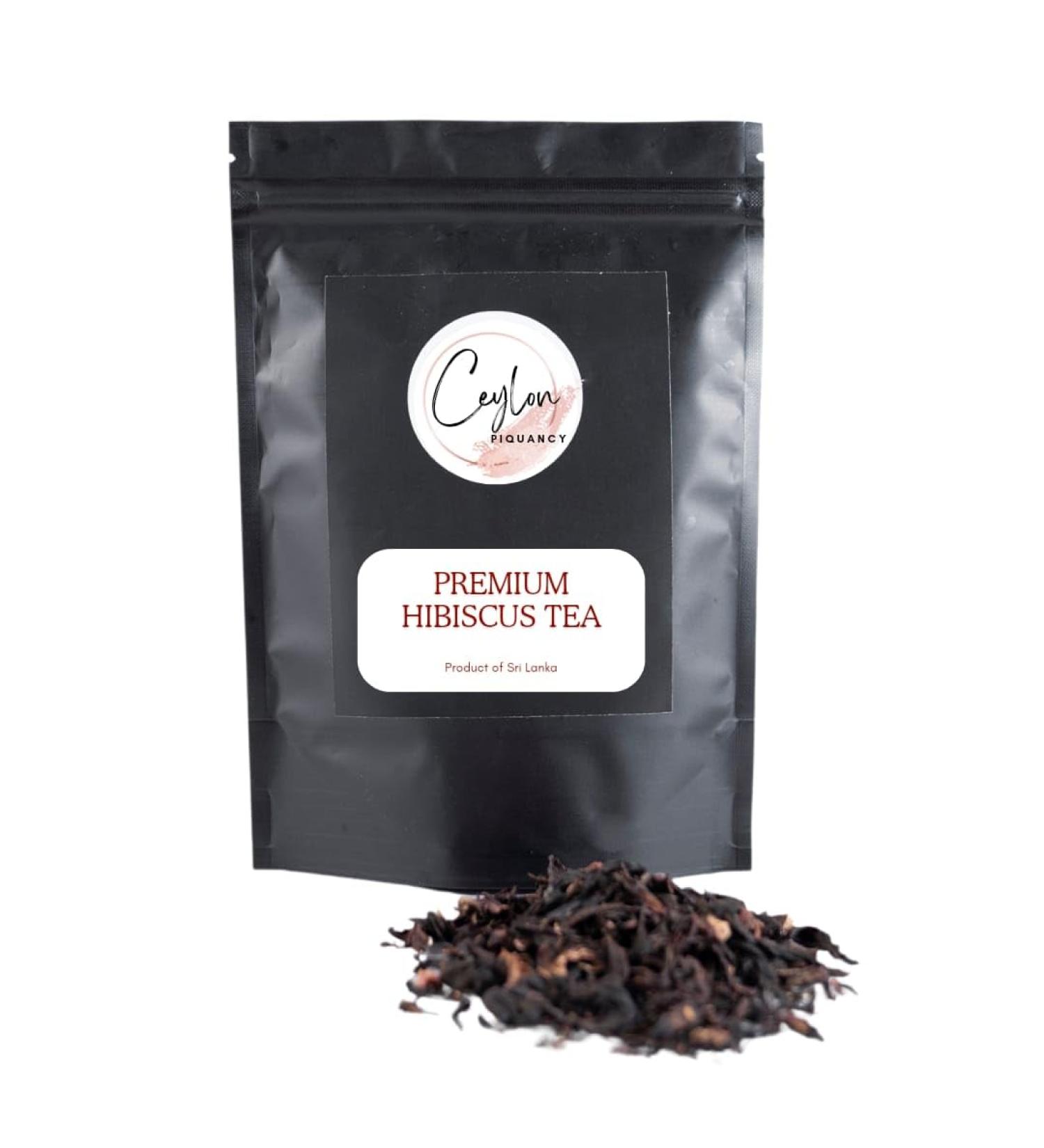 50g Dried Hibiscus flower | Hibiscus Cocktail Garnish | Hibiscus tea loose leaf | dried hibiscus flowers edible | dried flowers for crafts | dried flower petals | Drink Garnish (50g) - Buy Online on GoSupps.com