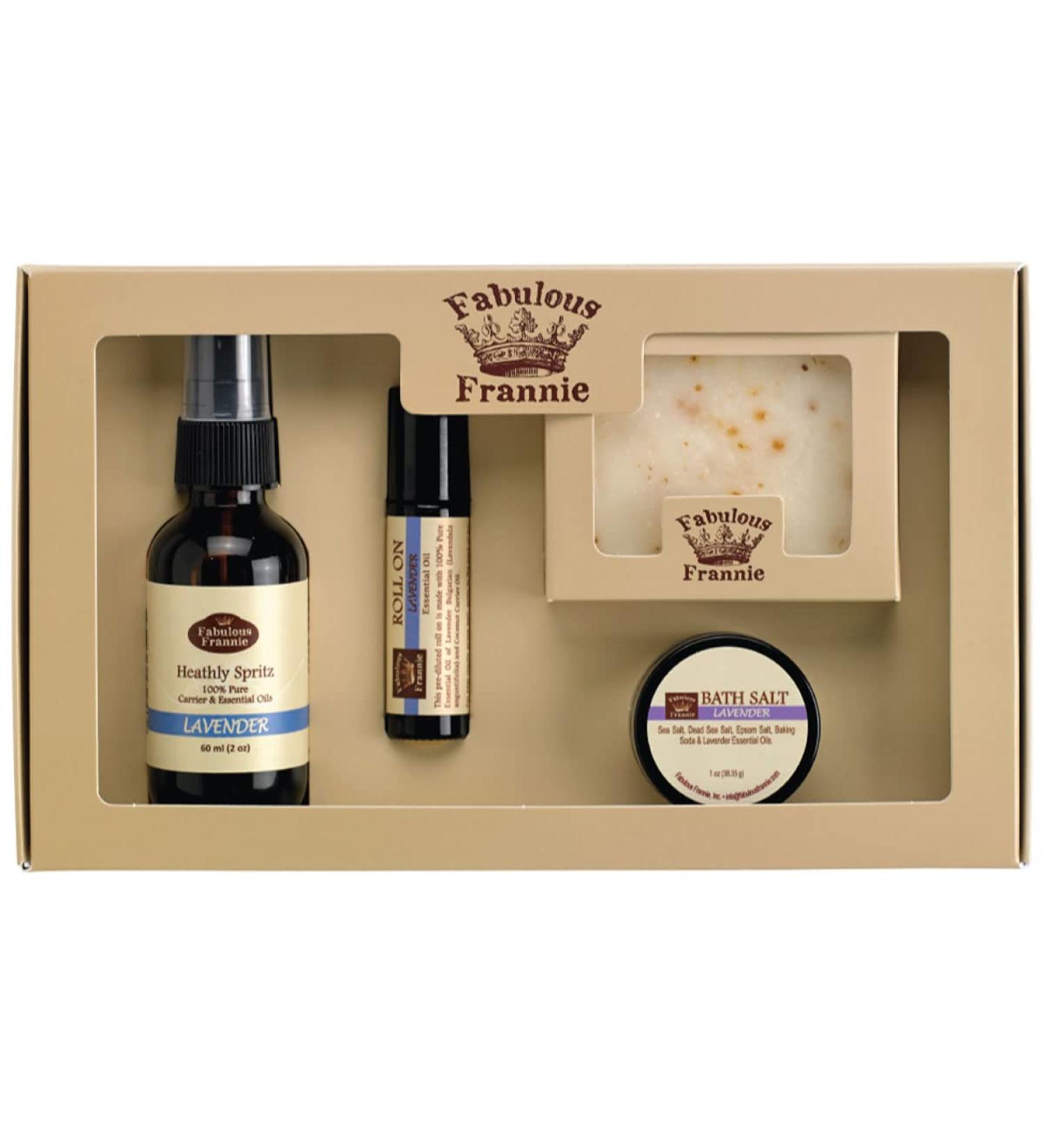 Fabulous Frannie Lavender Wellness Kit | All Natural Essential Oils for Relaxation & Wellbeing - Buy Online on GoSupps.com