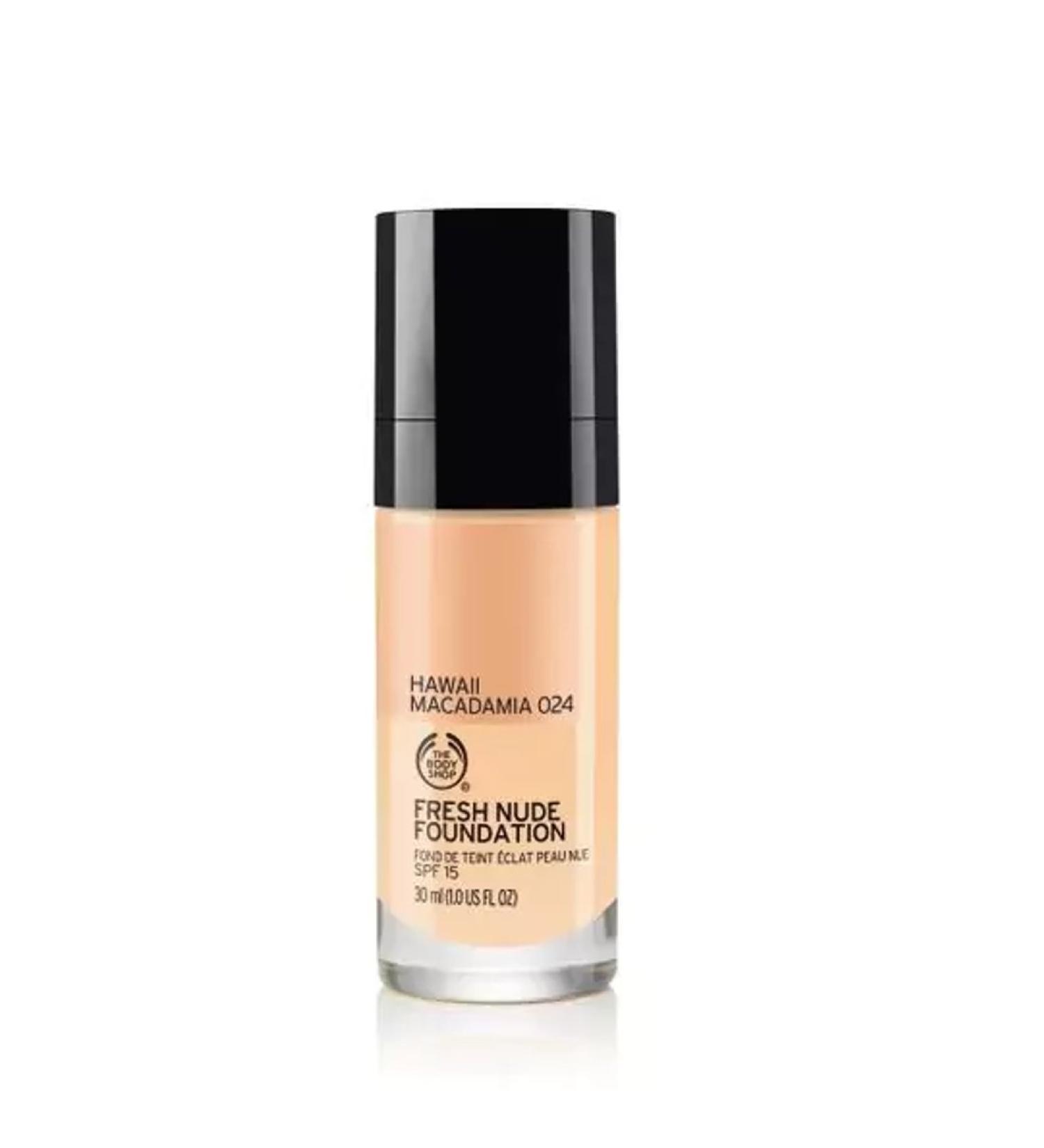 The Body Shop Fresh Nude Foundation 024 Hawaii Macadamia - 30Ml