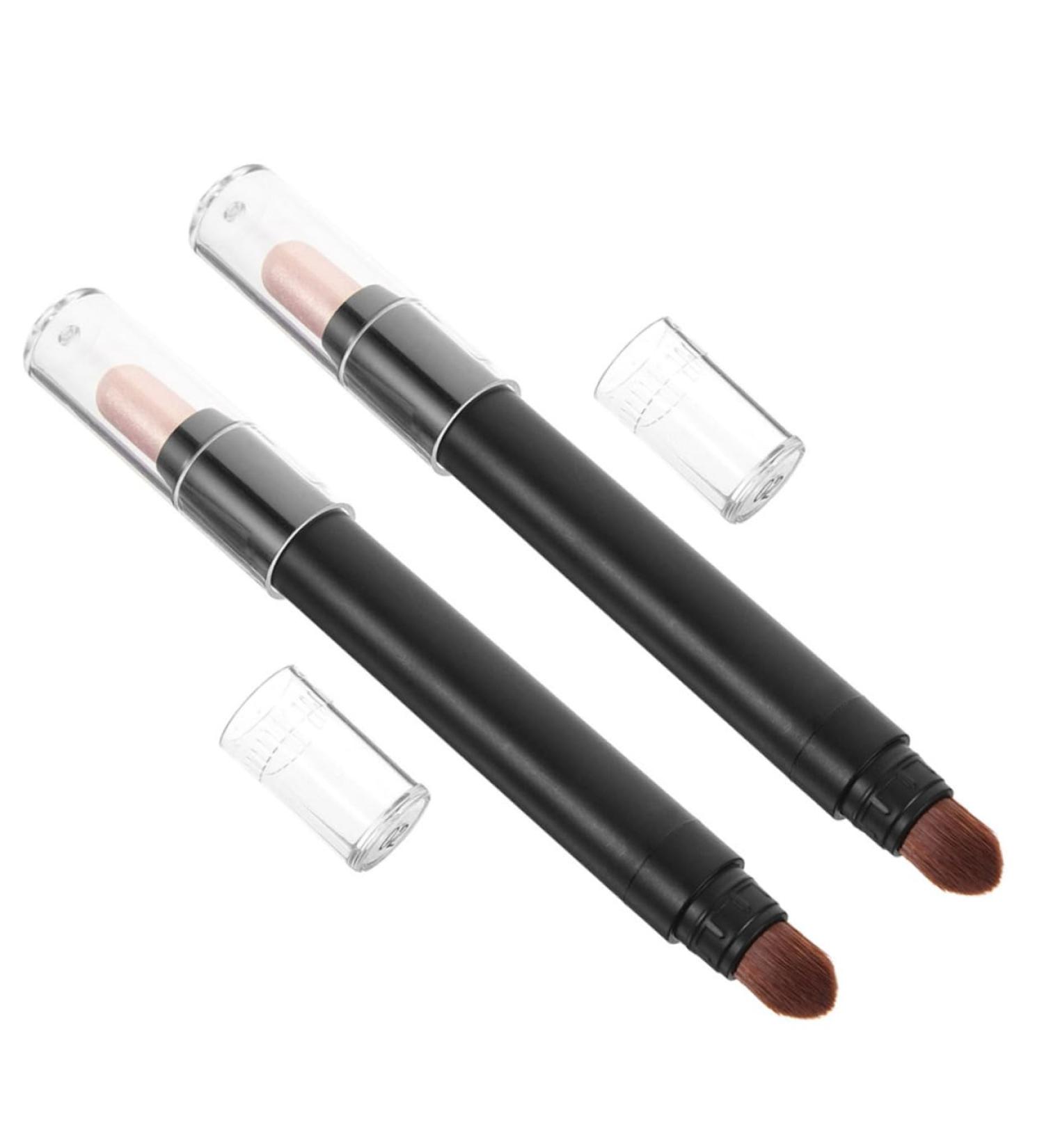 DOITOOL 2pcs Eyeshadow Makeup Brush Make up Brush Eye Makeup Pen Eye Shadow Pencil Applicator Double Head - Buy Online on GoSupps.com
