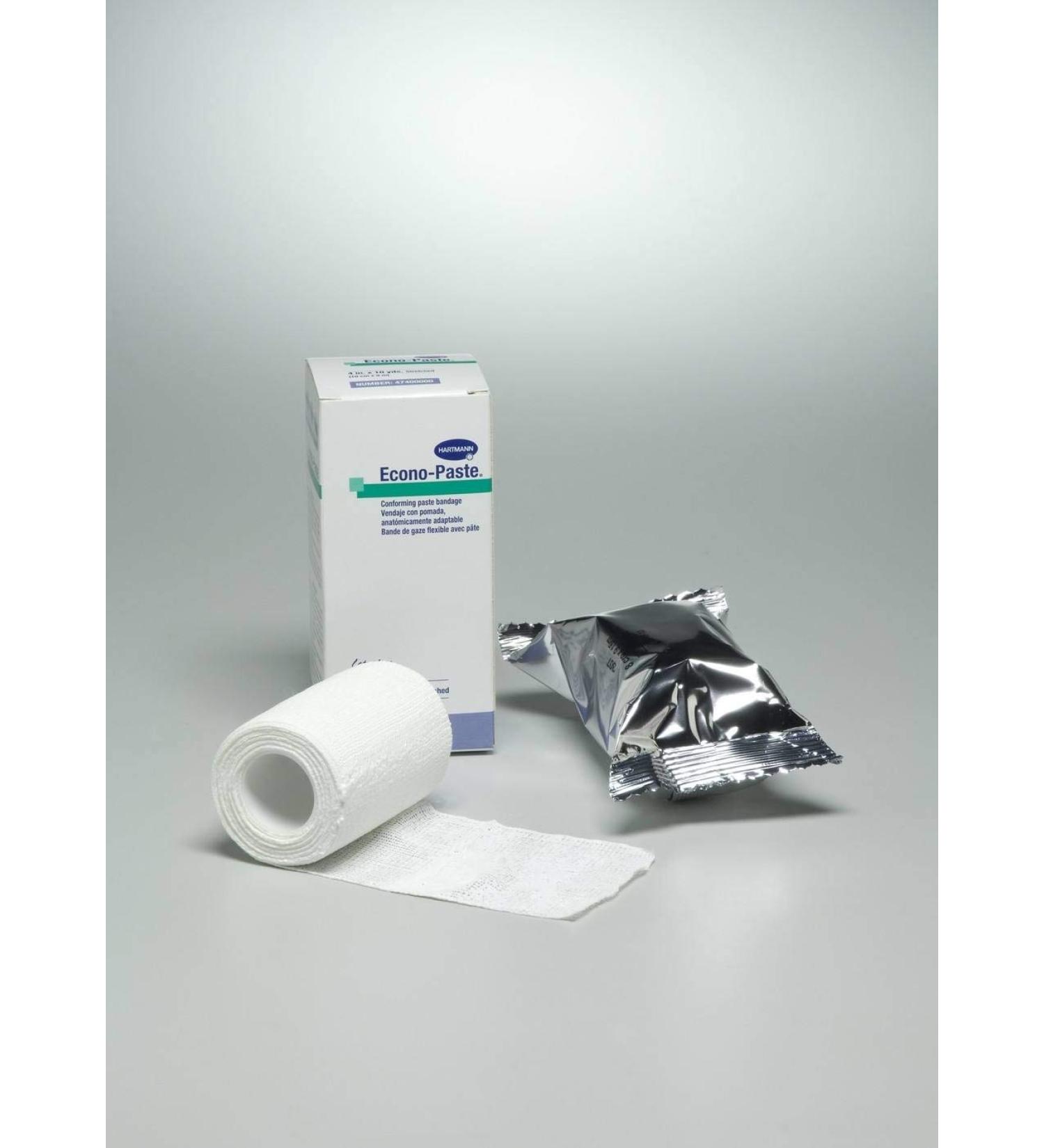 Econopaste Zinc Oxide Bandage 4X10 Yards 1 ea