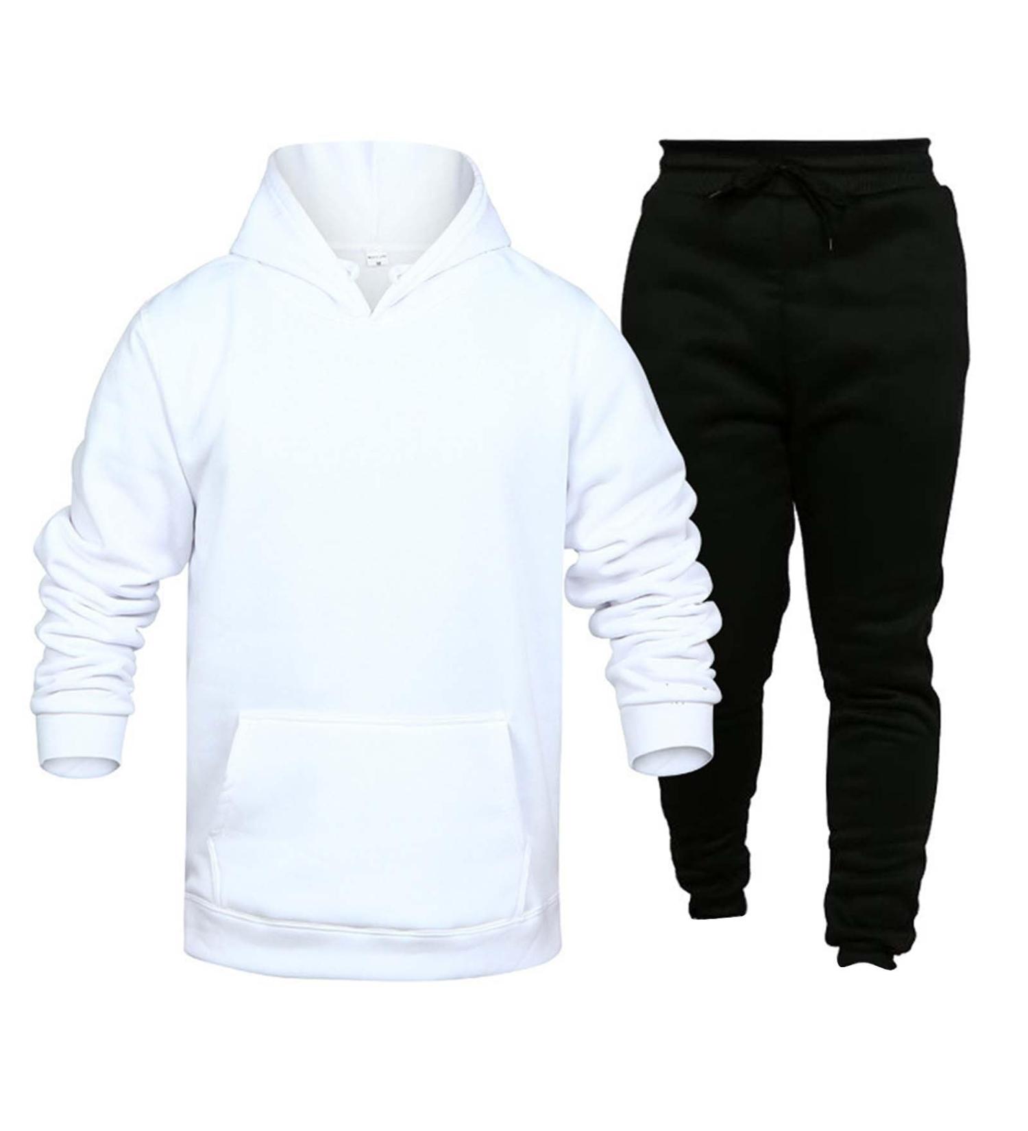 Hanxiulin Men's Training Suit - Cotton Jogging Set | Casual Zipper Sportswear for Ultimate Comfort - Buy Online on GoSupps.com