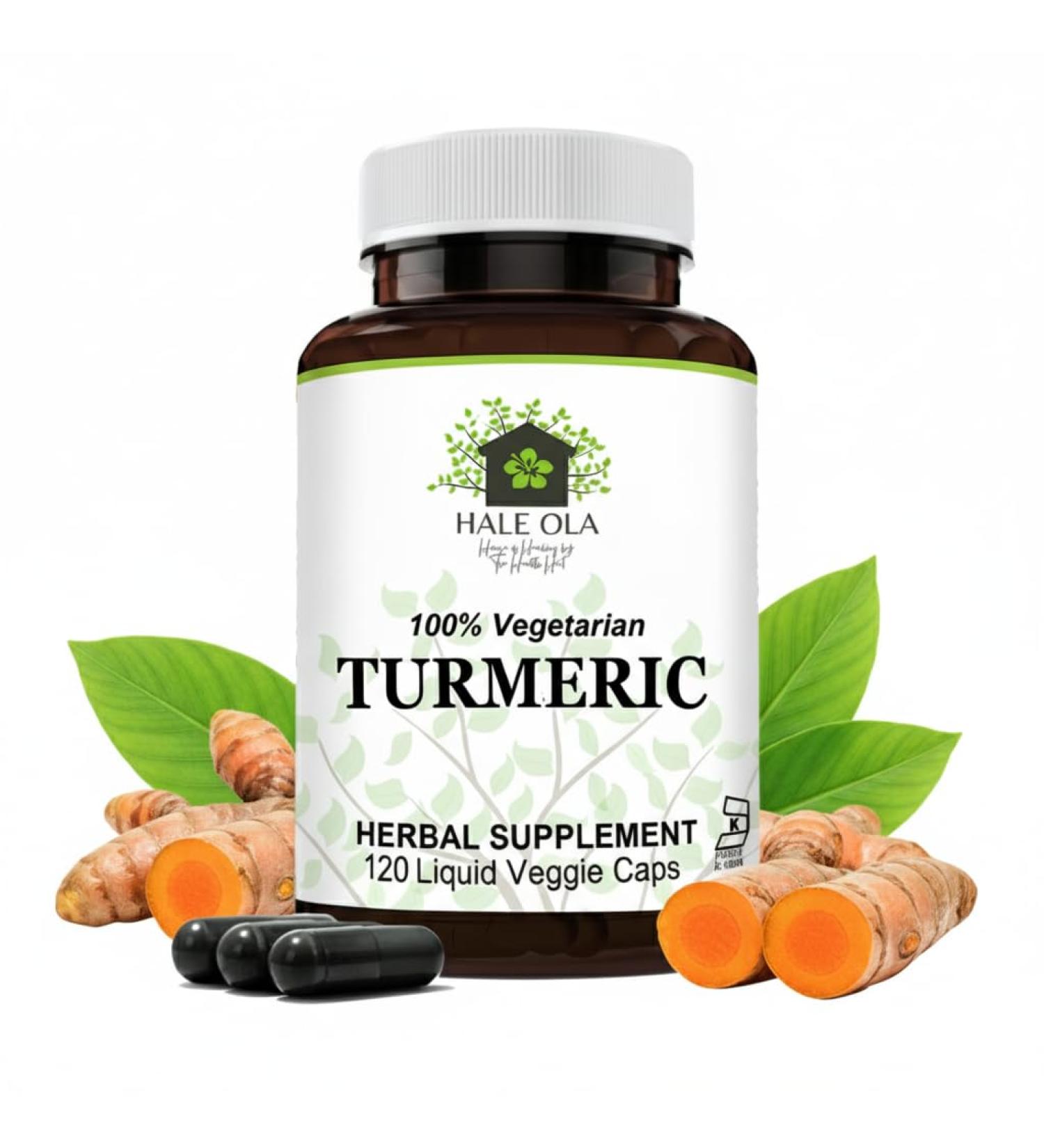 Turmeric Curcumin Supplement |120 Liquid Capsules - Ultra High Absorption Potent Turmeric Curcumin Supplement with 95% Curcumin Extract - Non GMO Tumeric Capsules for Joint Support Extra Strength - Buy Online on GoSupps.com