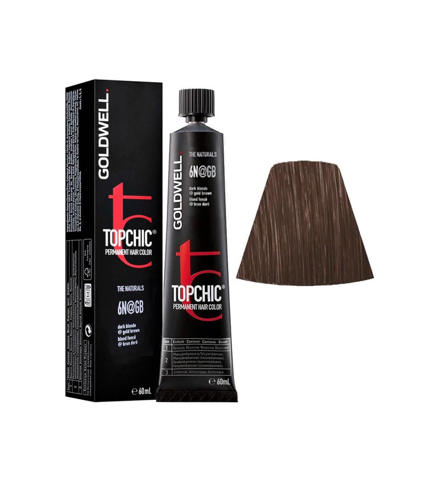 GOLDWELL Topchic 6N GB Dark Blonde Gold Brown tb 60ml