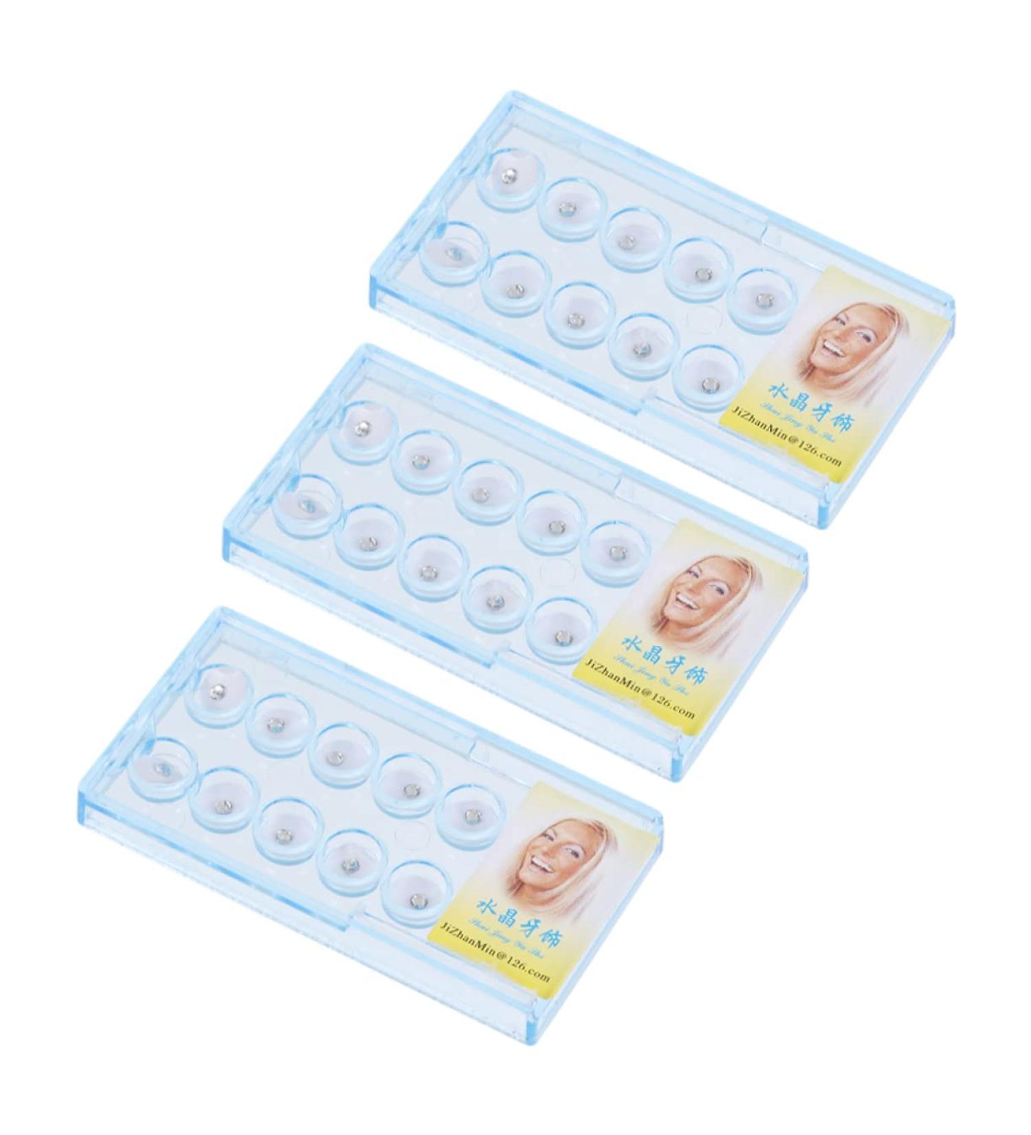 Beavorty Tooth Jewelry Crystal Nail Decor - 30pcs Dental Diamond Teeth DIY Ornament - Buy Online on GoSupps.com