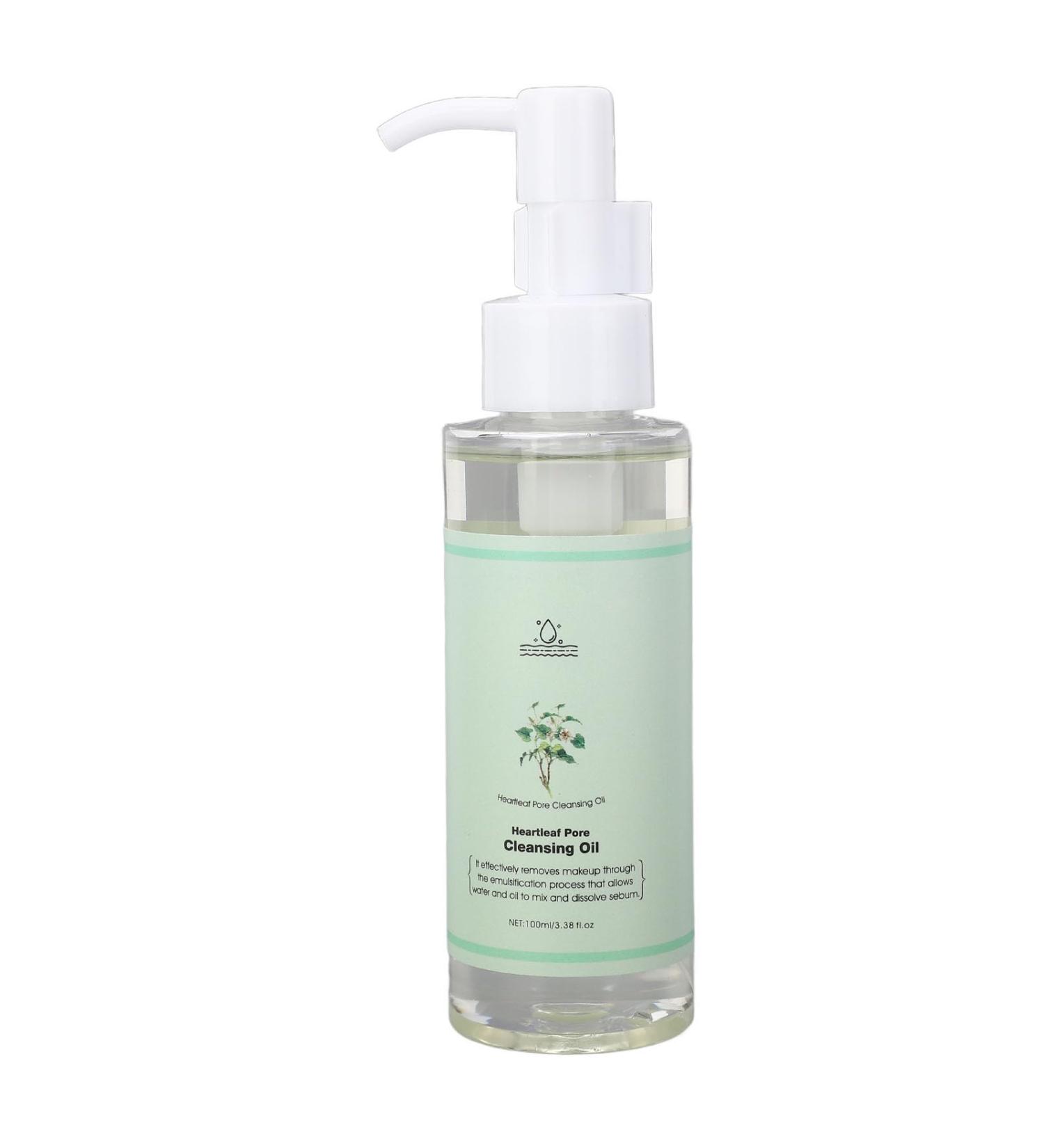Heartleaf Pore Cleansing Oil 100ml Makeup Remover for Women | Travel-Friendly International Shipping - Buy Online on GoSupps.com