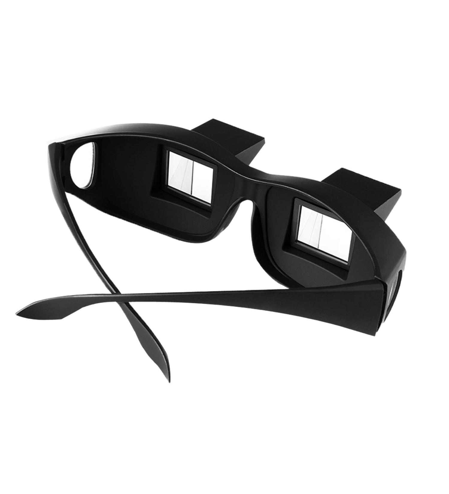 1 piece lazy glasses for maximum protection of eyes neck and shoulders prism glasses inverted goggles lying down tv glasses for watching tv on bed home beach rabbi prism glasses horizontal glasses - Buy Online on GoSupps.com