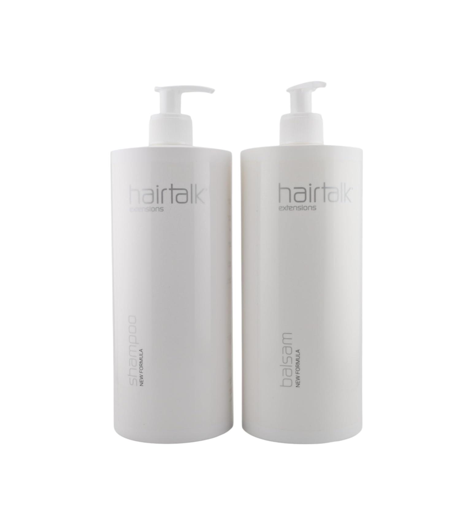 LUTTMANN HAIRTALK Arcos Kit de soin 1000 ml + baume d'extension 1000 ml
