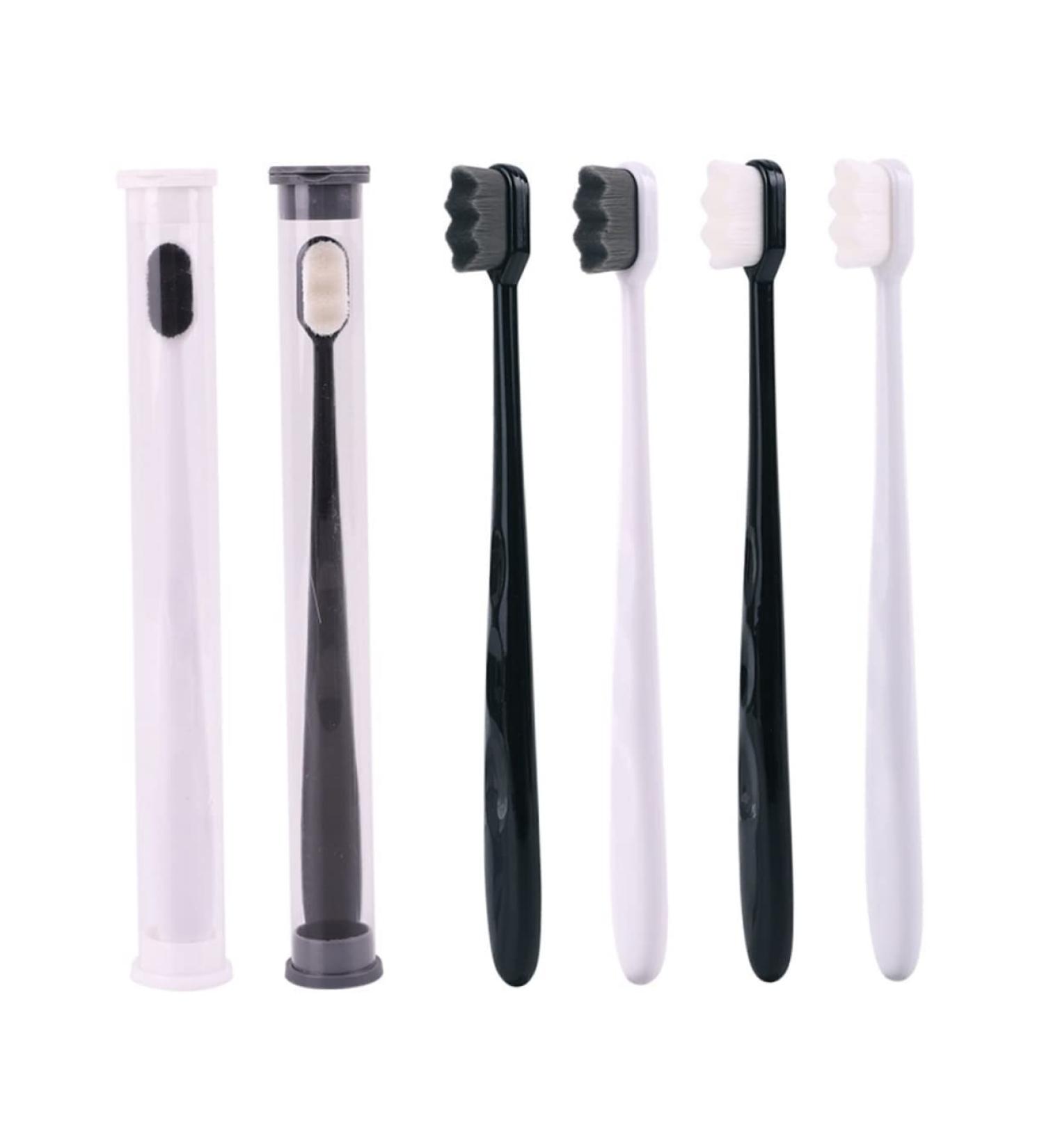 Ultechnovo Maternity Travel Toothbrush for Kids | Black Oral Care Tool | Compact Cleaning Brush | 1 Pack - Buy Online on GoSupps.com