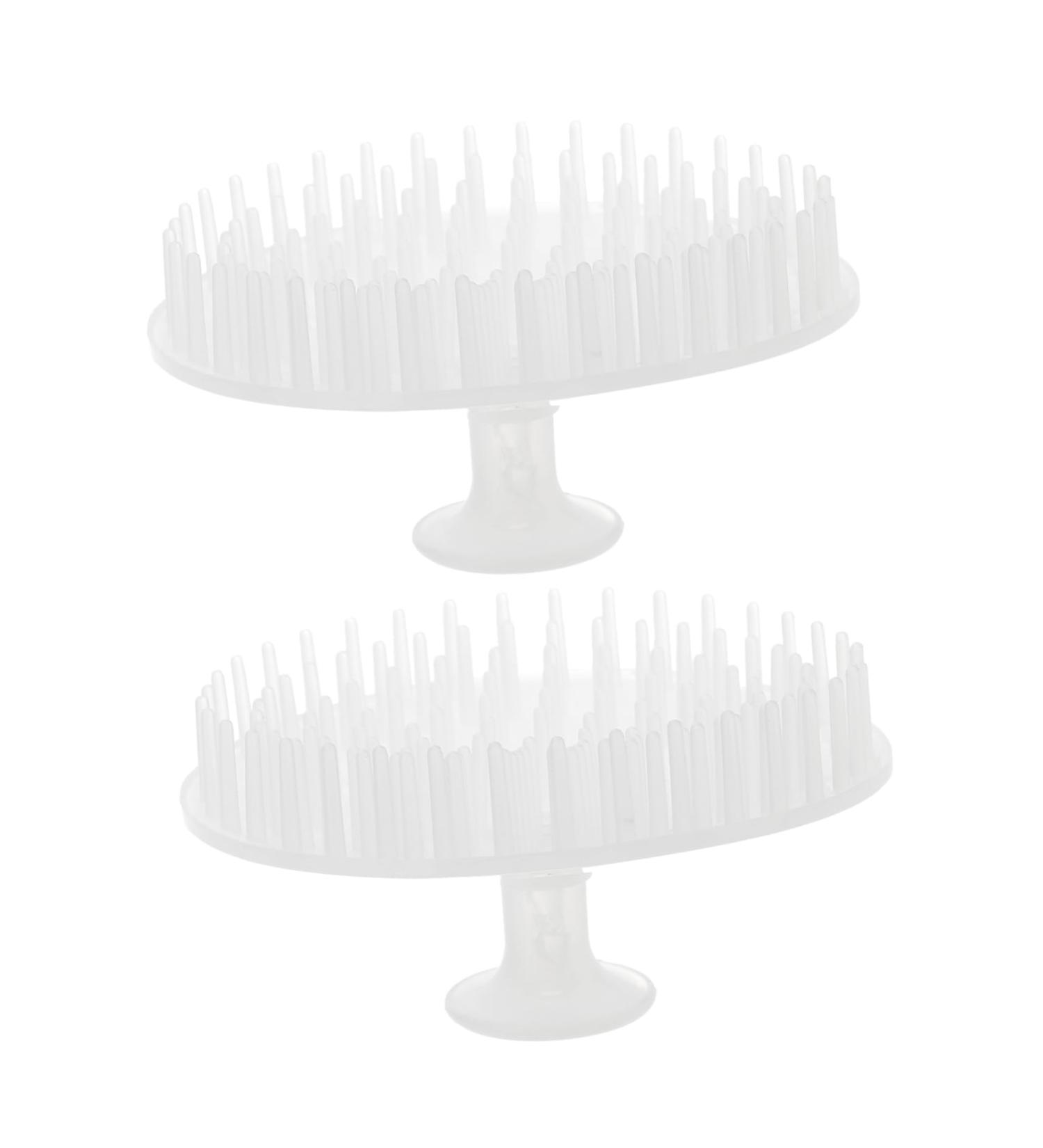 Frcolor 2-Pack Shampoo Brush & Scalp Massager - Hair Massage Tool for Kids & Adults - Perfect for Bathing & Shower - Buy Online on GoSupps.com