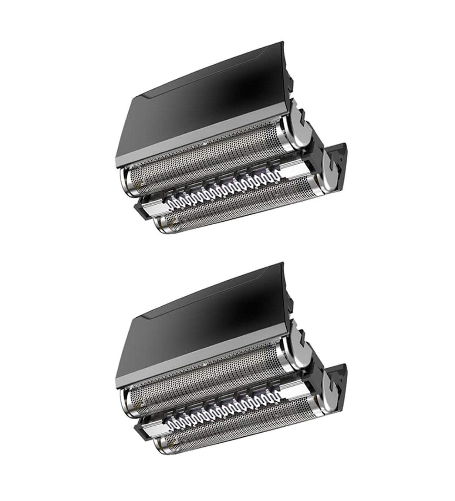 KVSERT 2x Electric Shaver Head Compatible with 52B Series 5 - High-Quality Foil & Cutter Cassette for Smooth Shaving - Buy Online on GoSupps.com