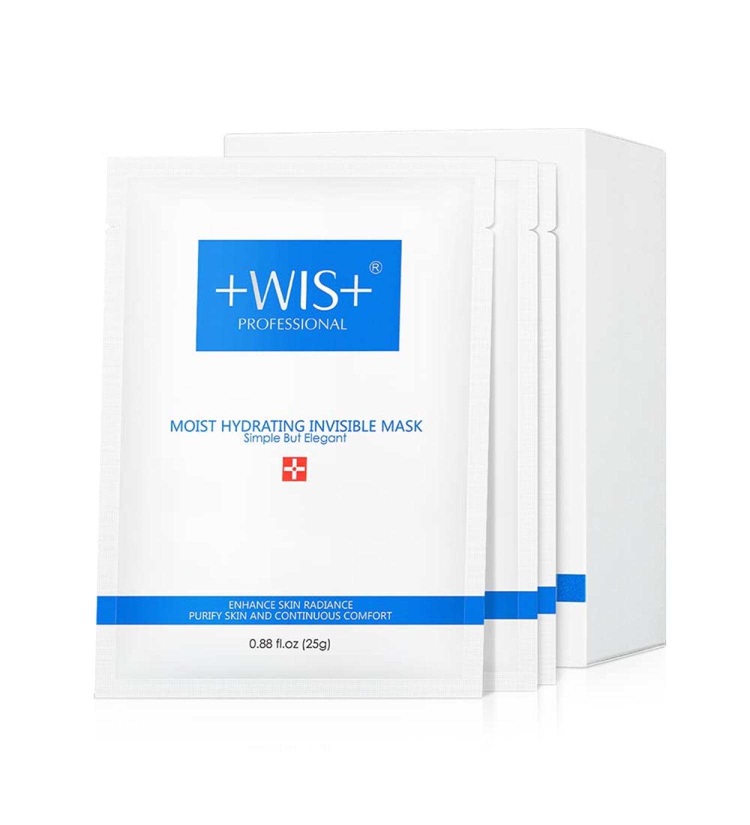 WIS Intensive Hydrating Facial Mask - 24 Pack with Hyaluronic Acid, Collagen, and Oil Control - Deep Moisturizing, Pore Shrink, Firming and Anti-aging - Gifts for Women and Men - Buy Online on GoSupps.com