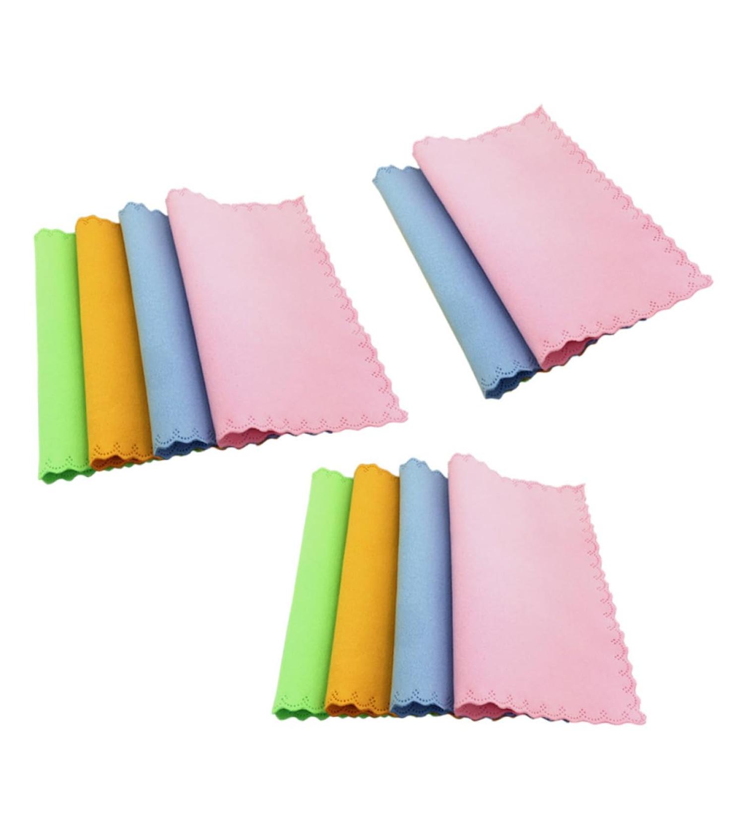 FOMIYES 10pcs Screen Cleaning Cloths for Glasses & Screens - Lens Wipe Cloths for Streak-Free Cleaning - Buy Online on GoSupps.com