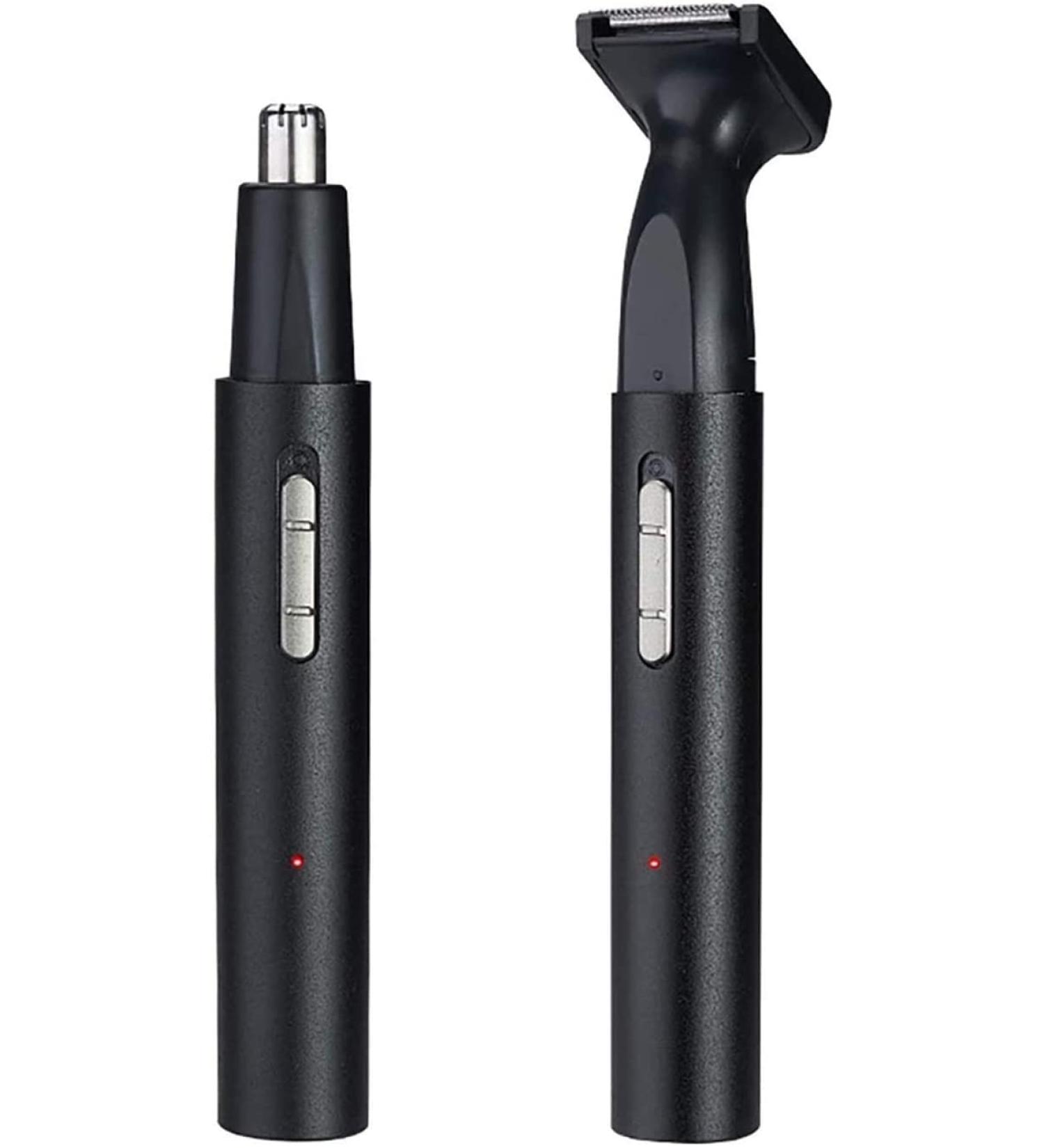 KouRy Nose and Ear Hair Trimmer - USB Rechargeable Painless Clippers for Men & Women Waterproof Dual Edge Blades - Professional Grooming Tool - Buy Online on GoSupps.com