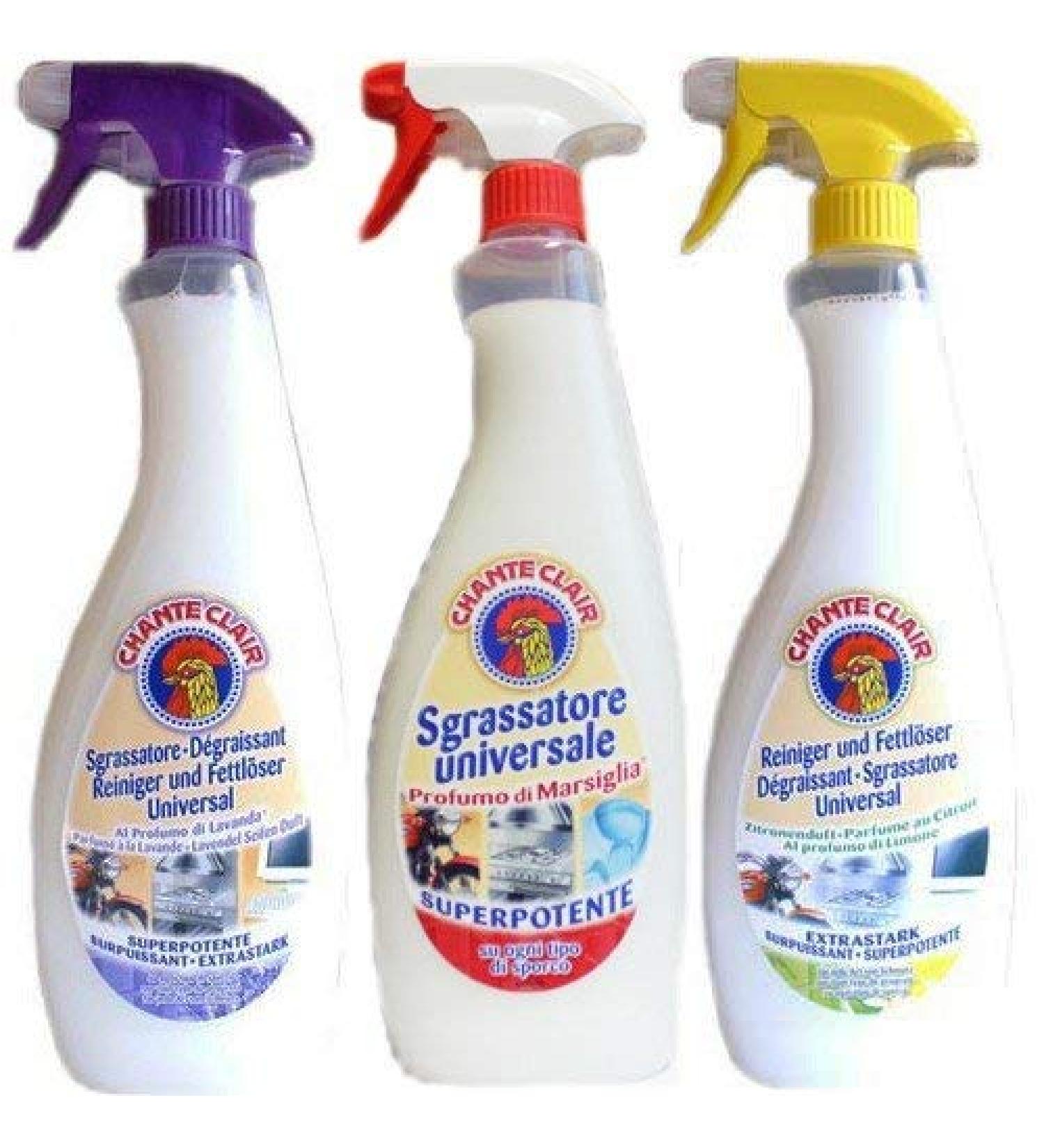 Test package Chante Clair 'Sgrassatore Universale' 3 varieties