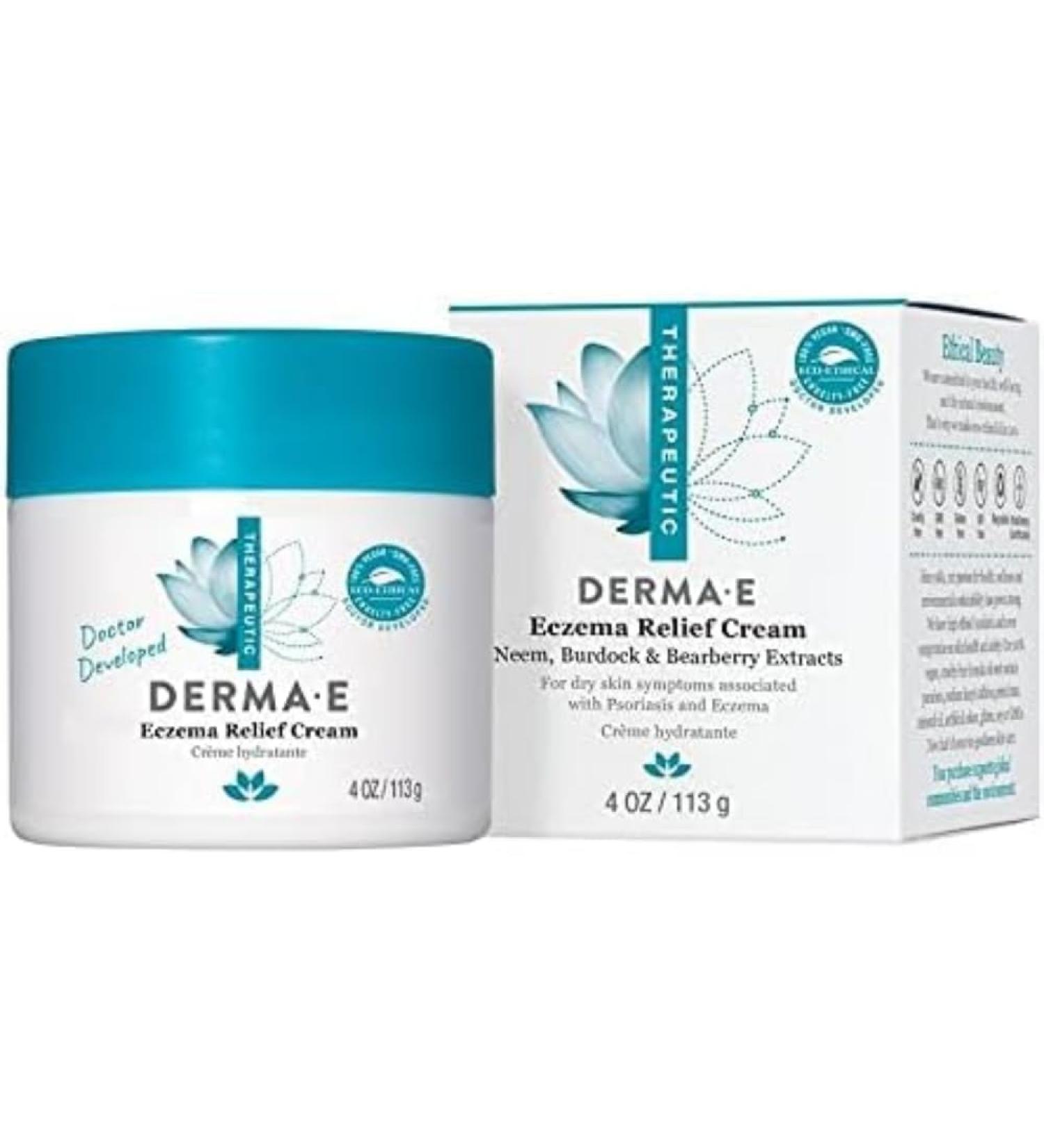 Derma E Eczema Relief Cream 113g - Buy Online on GoSupps.com