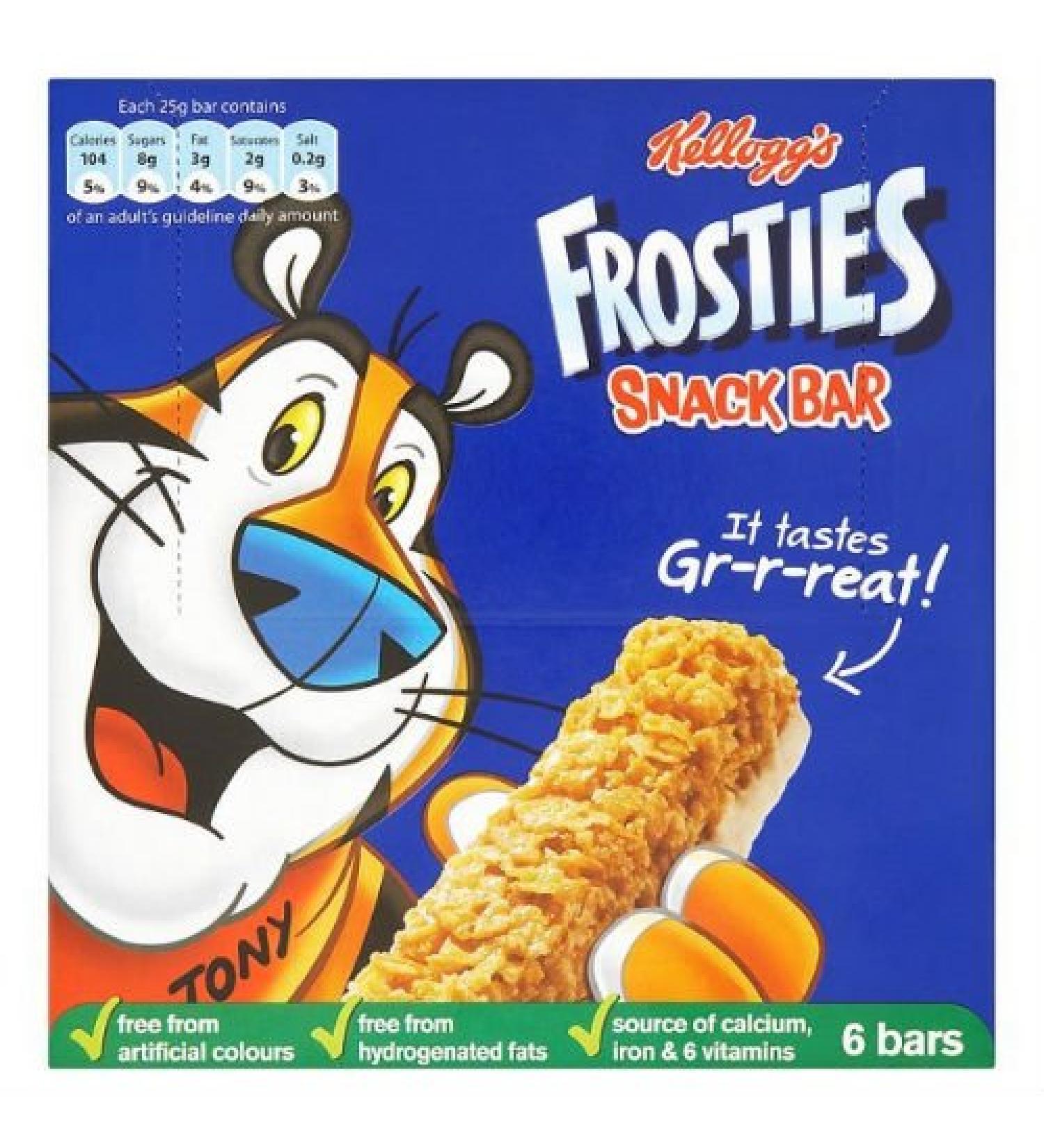 Frosties Milk & Cereal Bars - Pack of 4