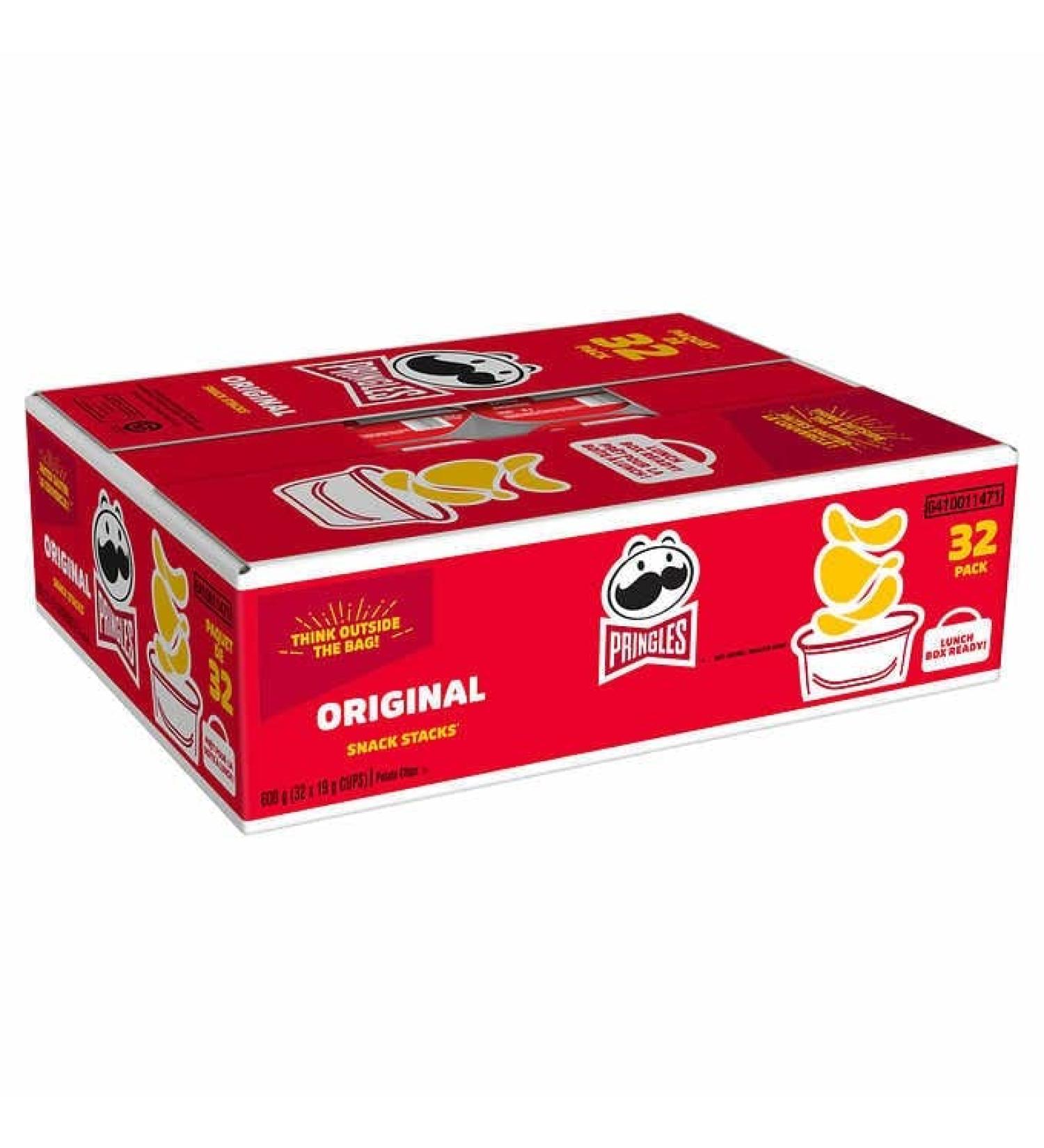 Pringles Original 32 Count 608 Grams 32X19g - Buy Online on GoSupps.com