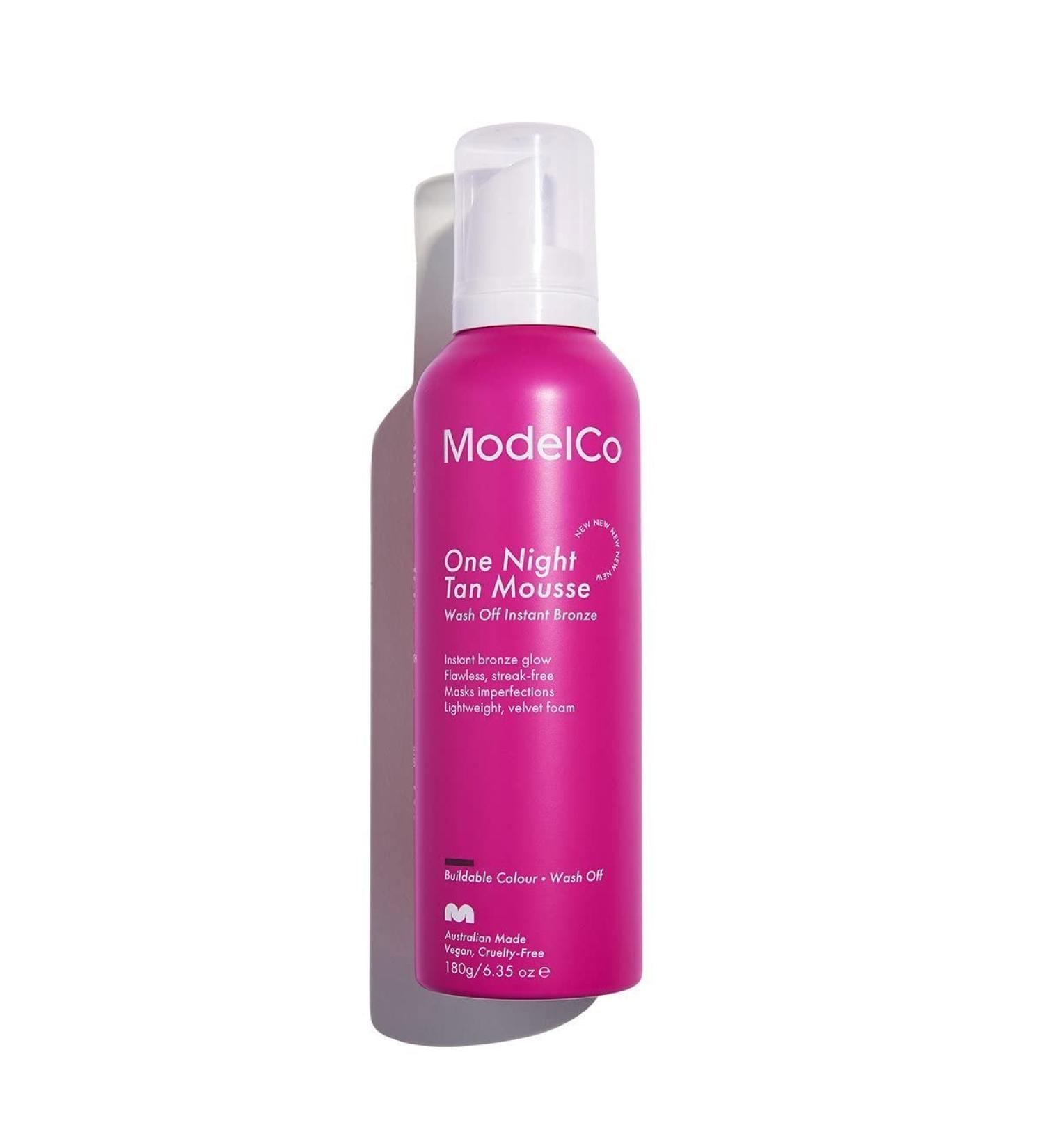 ModelCo One Night Tan Mousse - Instant Bronzer for Flawless, Streak-Free Results - 6.35 Oz - Buy Online on GoSupps.com