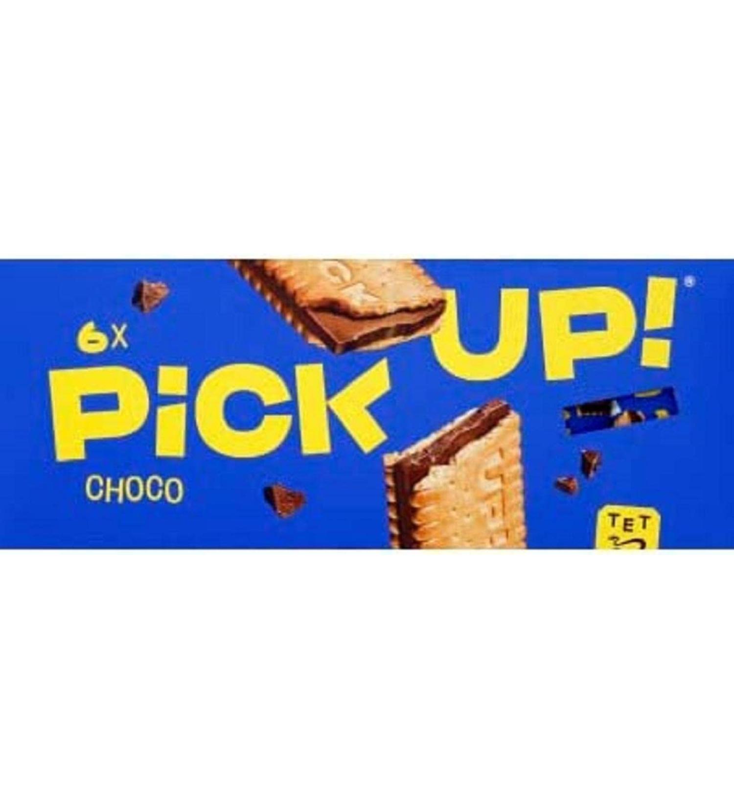 BAHLSEN Chocolate Pick Up Biscuits - Pack of 6x28g