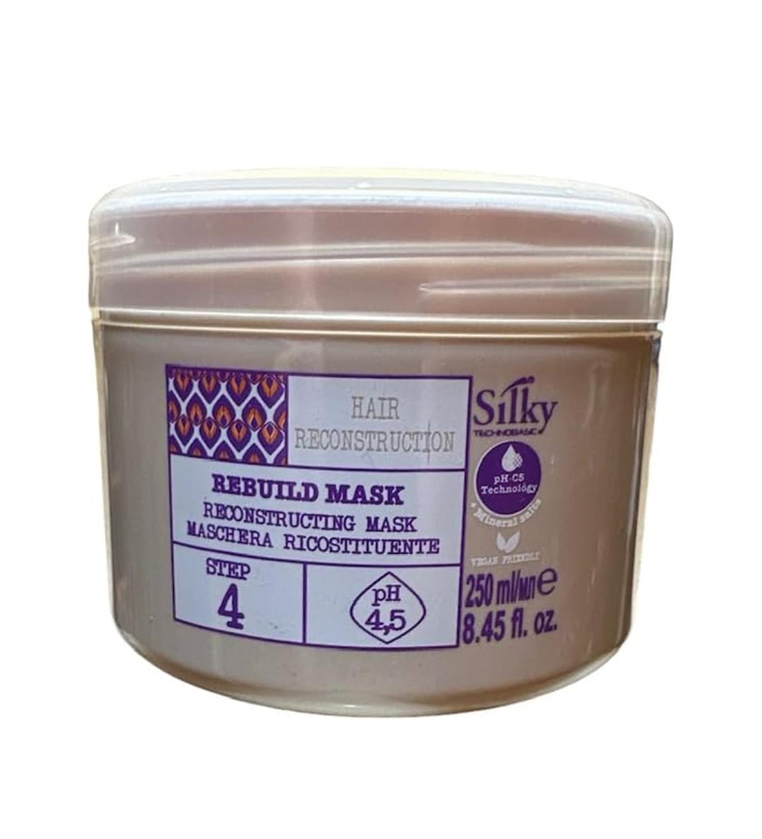 pH Regulating Rebuild Mask | Fragrant Deep Conditioning Hair Mask for Damaged Hair | 250ml | Soft & Rich Texture - Buy Online on GoSupps.com