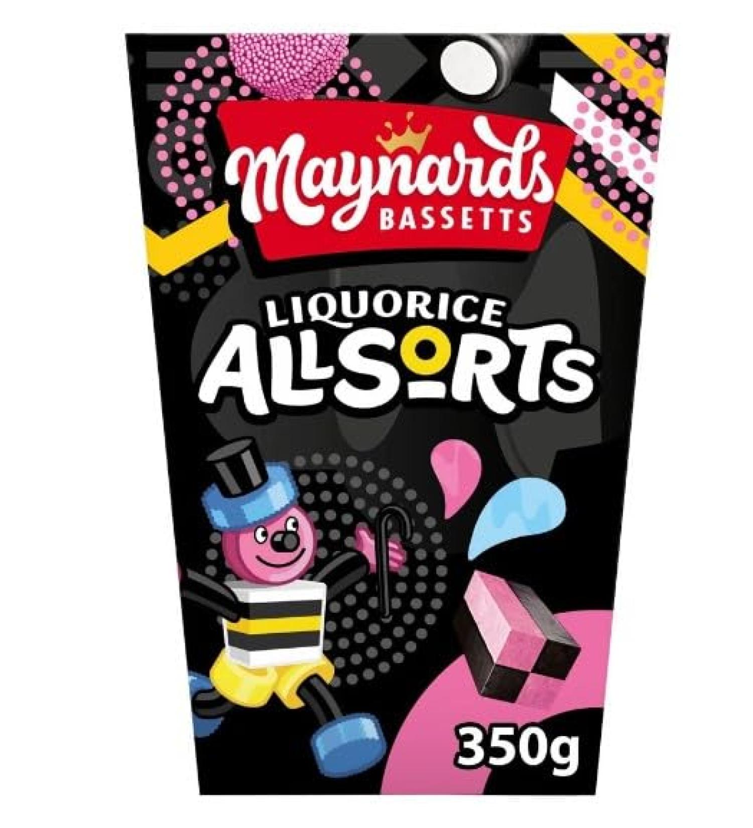 2 x Maynards Bassetts Liquorice Allsorts Sweets Carton 350G Delicious Tasty And Twisty Treat Gift Hamper For Birthday Christmas Easter Sold By Kidzbuzz - Buy Online on GoSupps.com