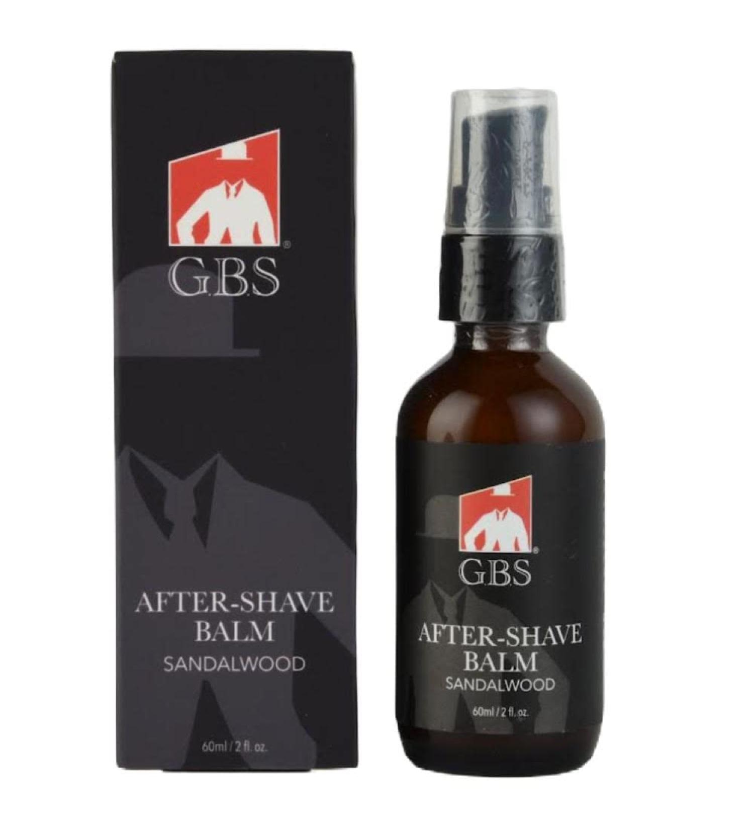 G.B.S Sandalwood Aftershave Balm 2oz for Modern Men - Hydrating Post Shave Treatment for Irritation and Ingrown Hairs - Buy Online on GoSupps.com