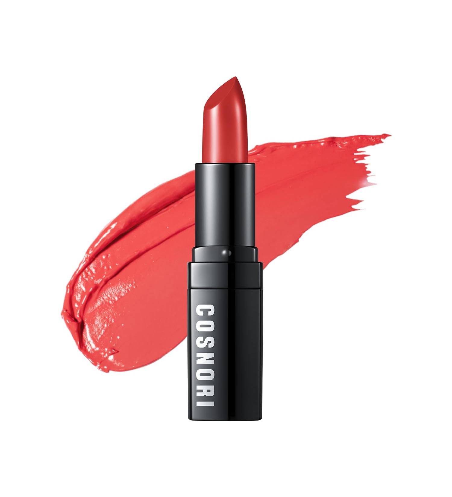 COSNORI Glow Touch Lipstick - Juicy & Glow Shine-Finish Hydrating Lip Color (05 Cherry) - Zero Flake Smooth Coverage - International Shipping Available - Buy Online on GoSupps.com