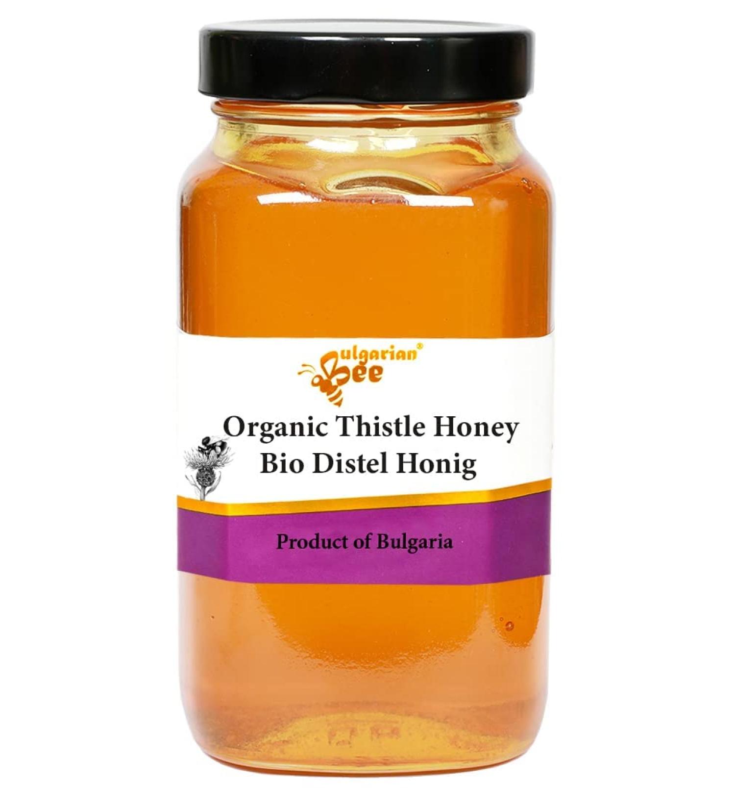 900 g Organic Cardoon (Thistle Blossom) bee Honey Wild Thistle Meadows - Buy Online on GoSupps.com