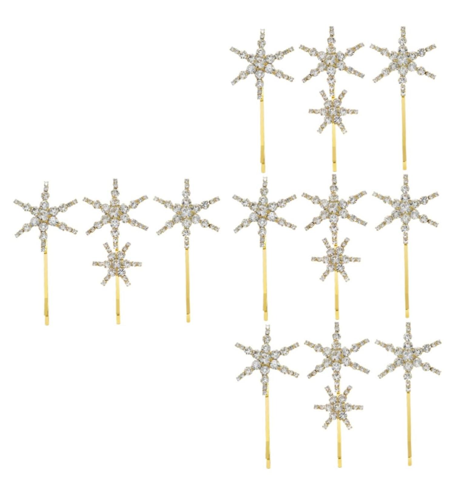 FRCOLOR 4 Sets Starfish Hairpin Accesorios Para Rhinestone Headpiece for Women Barrettes for Gold Trim Trendy Decor Hair Barrettes Decorative Hair Clips Child Dense Rhinestones Alloy - Buy Online on GoSupps.com