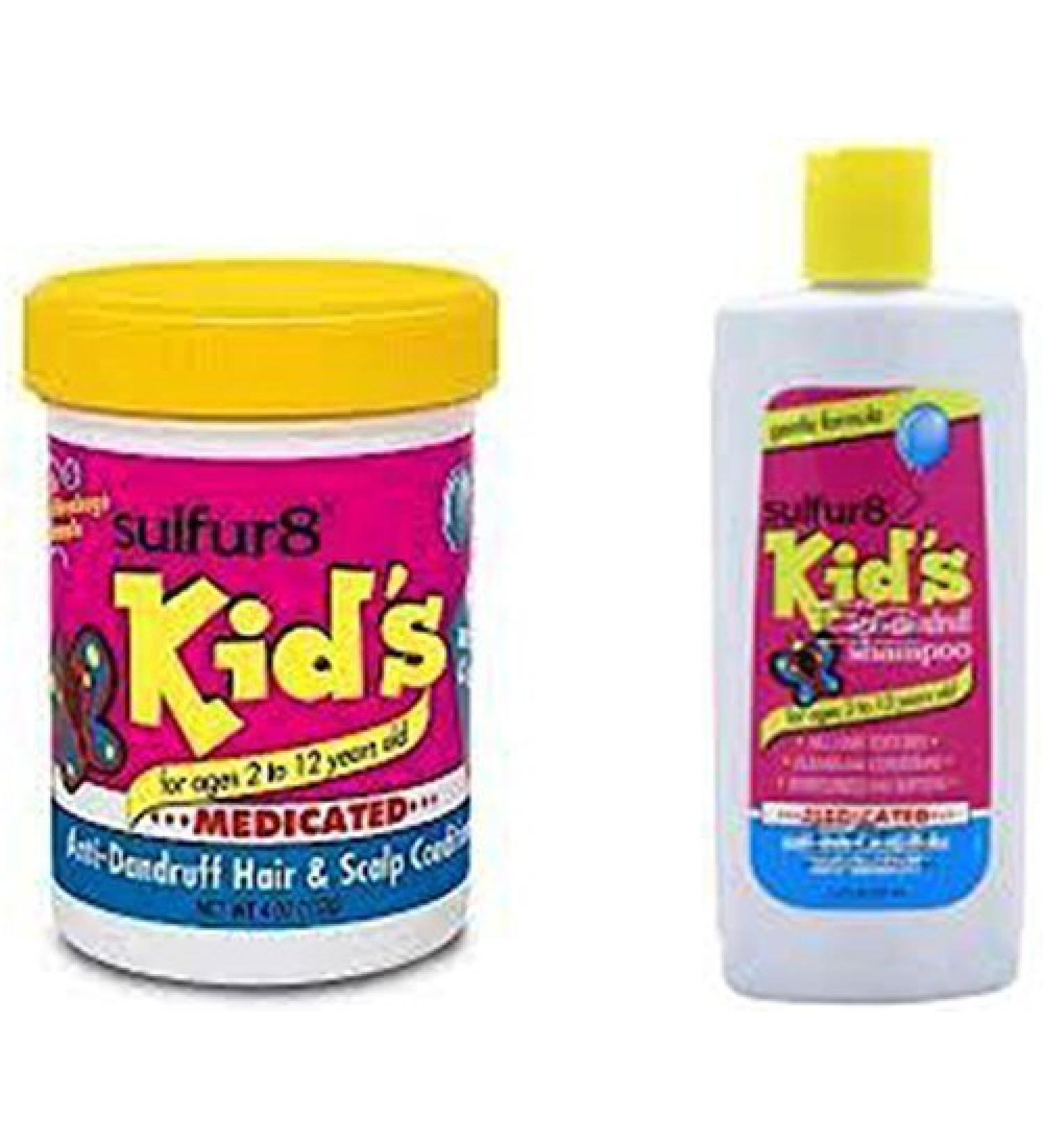 Buy Medicated Anti-Dandruff Shampoo & Conditioner Duo Set for Kids - Effective Treatment Worldwide - Buy Online on GoSupps.com