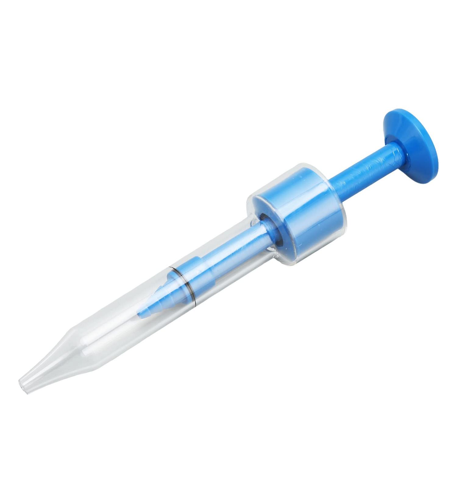 Earmold Syringe 3.5mm - Refillable Professional Ear Impression Tool (Blue) - Buy Online on GoSupps.com
