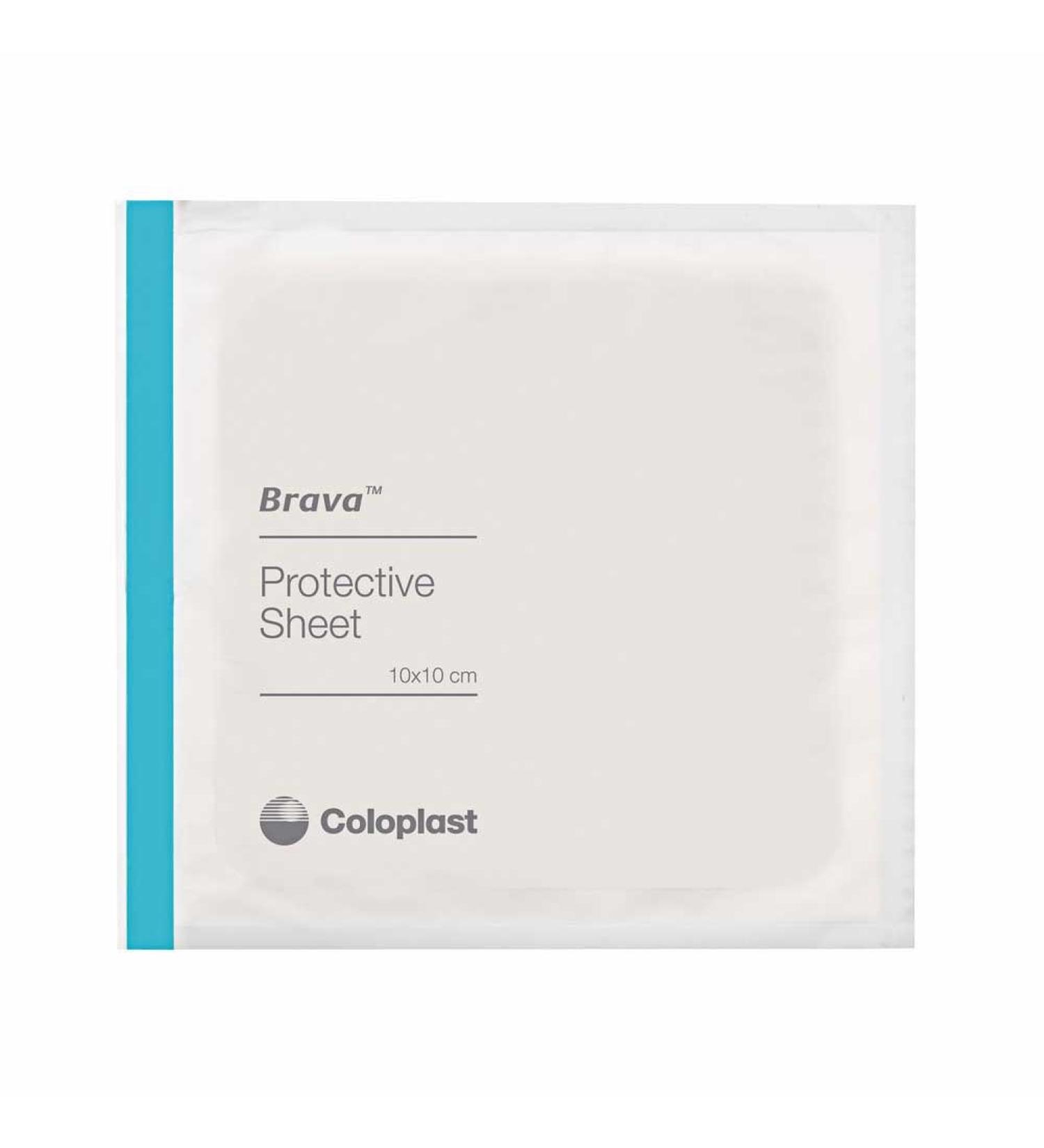 Brava Stoma Skin Protective Sheet, Skin Barrier, 4 X 4" 32105 (Box of 10)