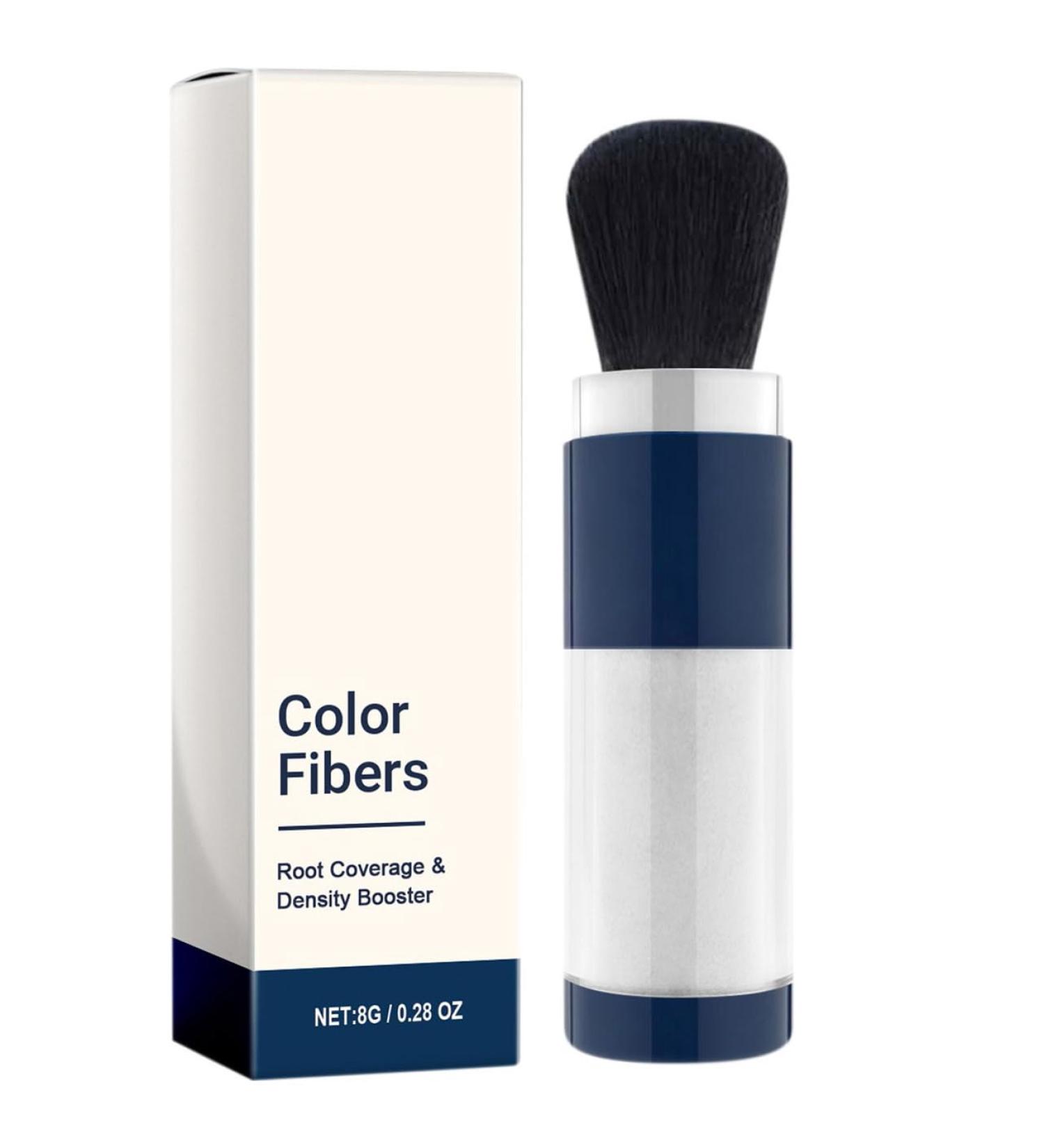 Thick Hair Fiber Powder With Brush Large Multicolor Fiber Hair Beauty Women & Men Hair Concealer For Replenishing Powder Repair Hair Color Powder Touchup Makes Thin Hair Look Thicker 8g (White) - Buy Online on GoSupps.com