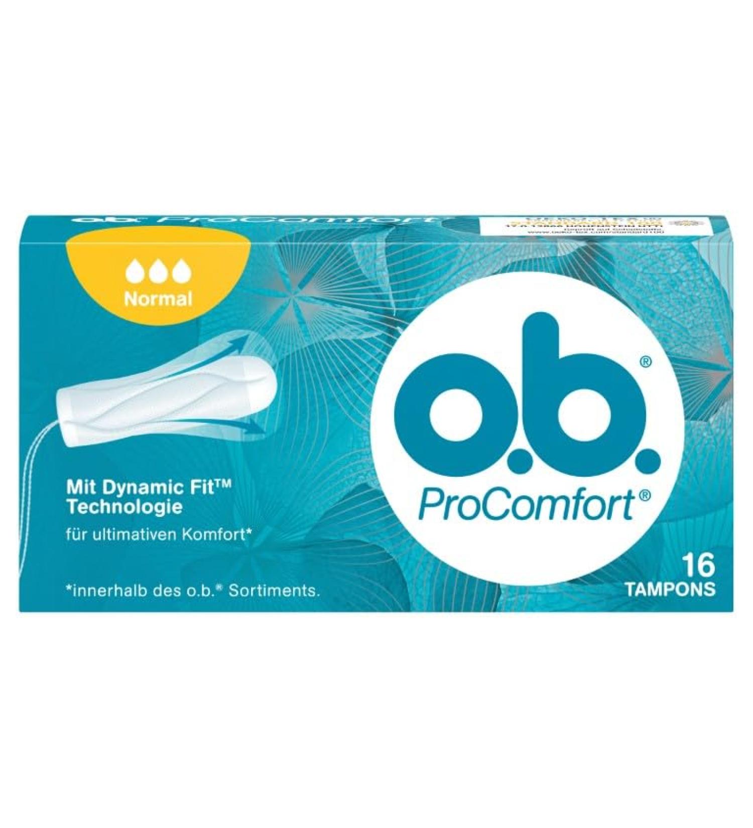 Buy if.Normal ProComfort 16 Tampons - Ultra Absorbent Eco-Friendly & Perfect for International Shipping - Buy Online on GoSupps.com